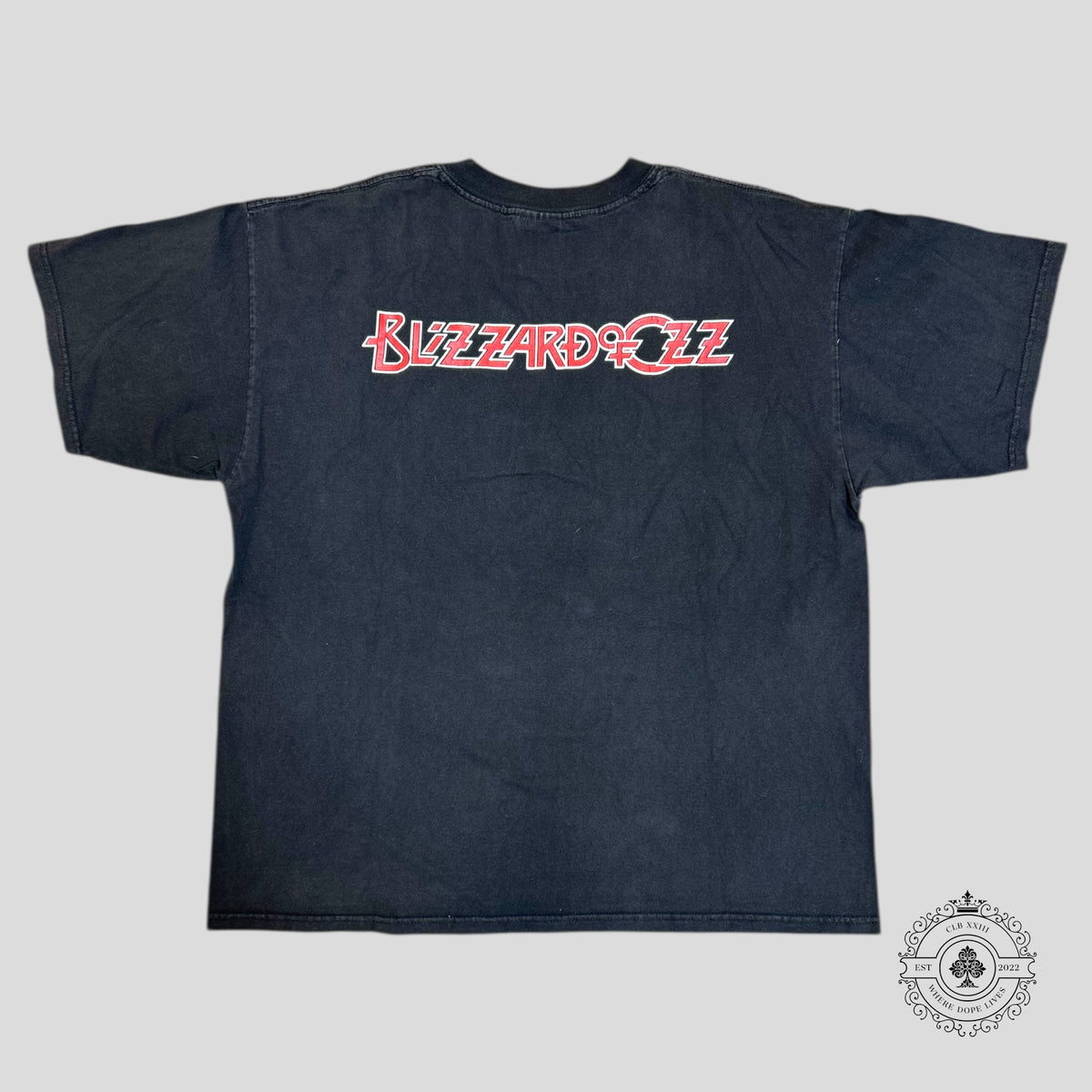 Ozzy Ozbourne Blizzard Of Ozz Vintage Tee in Black