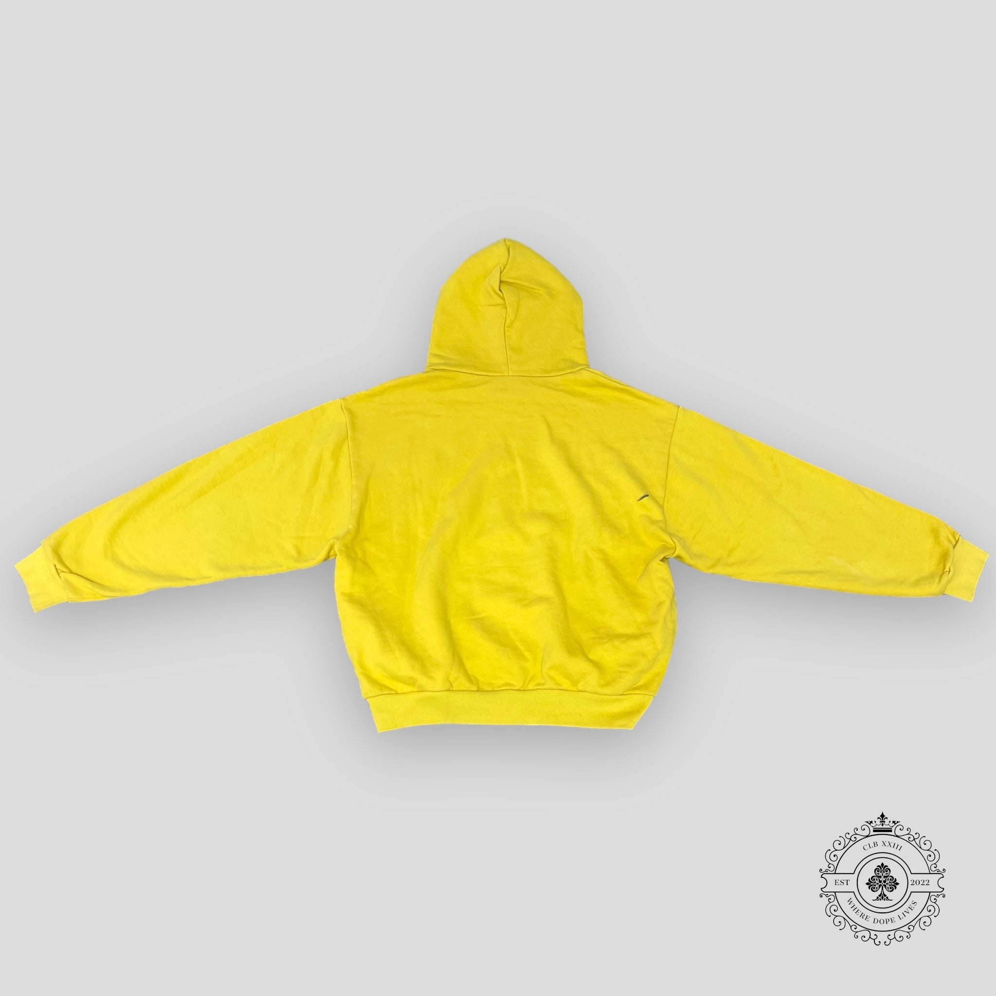 Cactus Plant Flea Market Ye Must Be Born Again Hoodie in Yellow