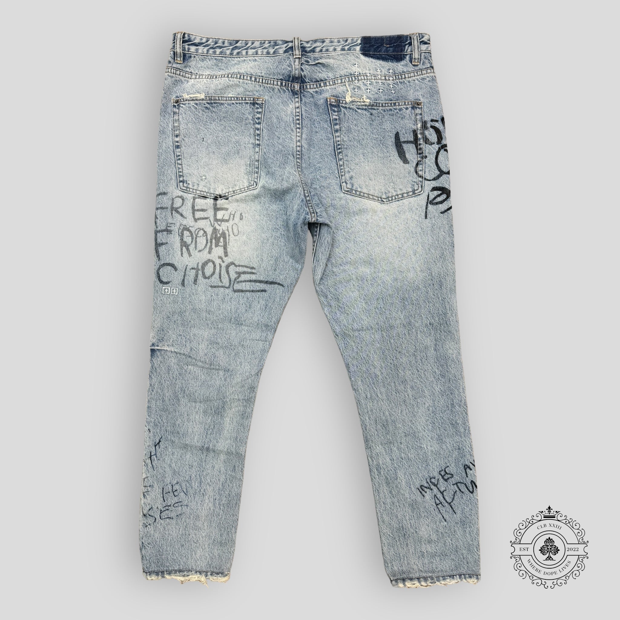 Ksubi Denim Jeans in Light Wash