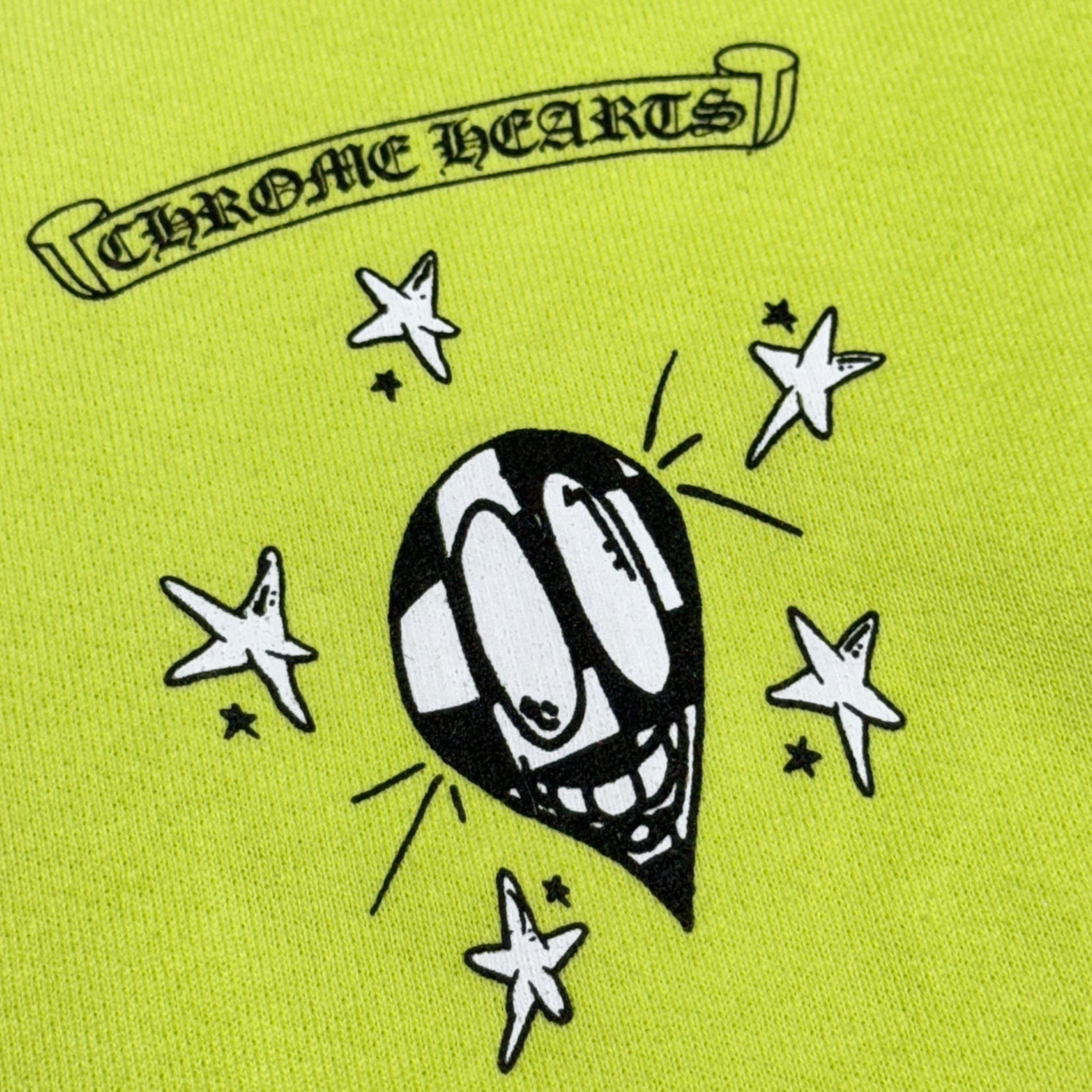 Chrome Hearts Matty Boy Link Zip Up Hoodie in Green