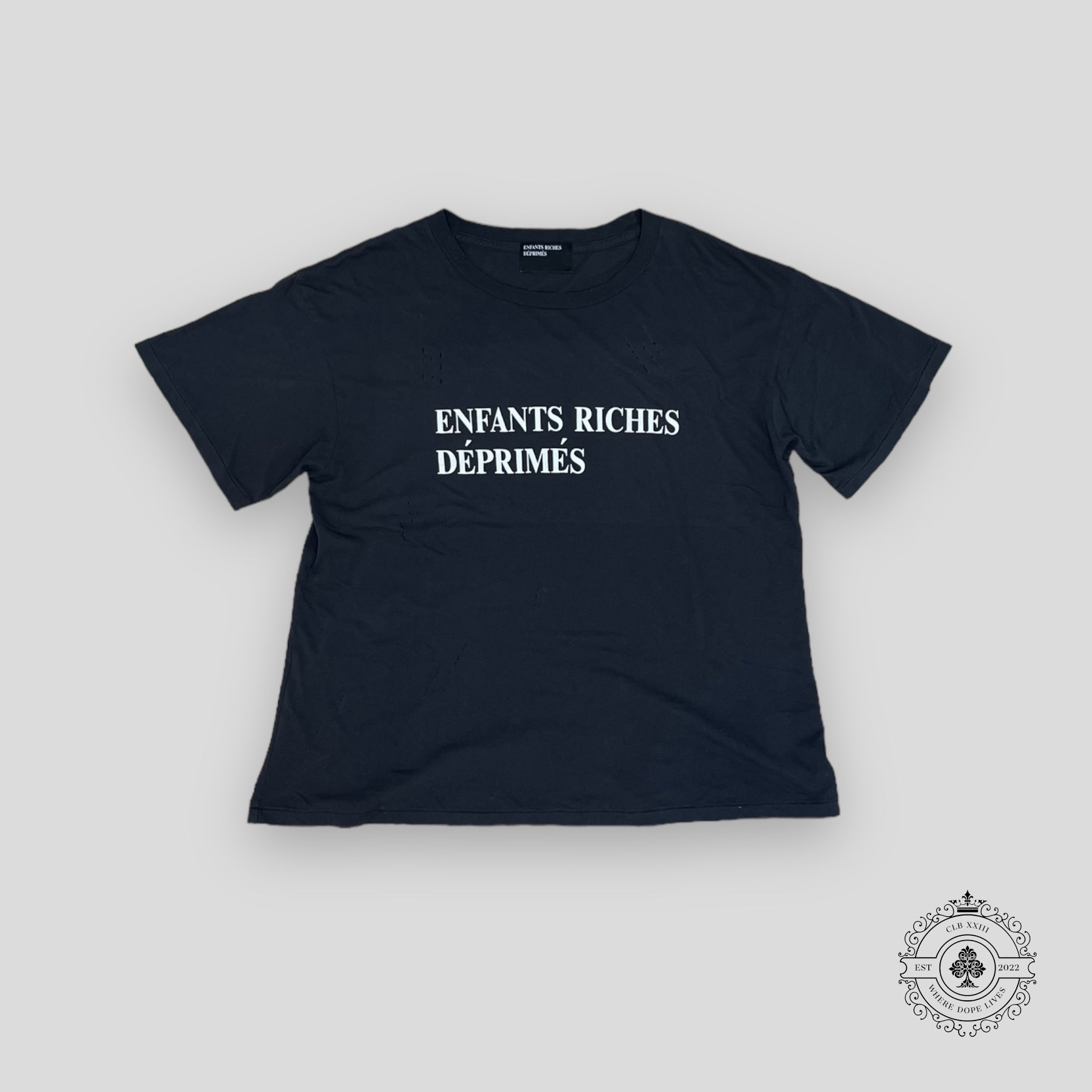 ENFANTS RICHES DÉPRIMÉS Black Classic T-Shirt