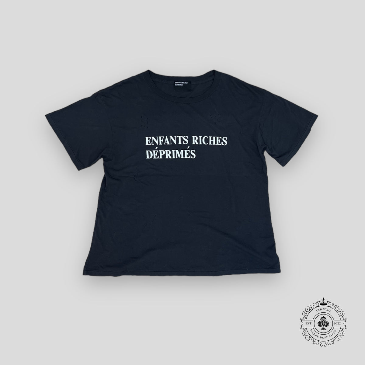 ENFANTS RICHES DÉPRIMÉS Black Classic T-Shirt