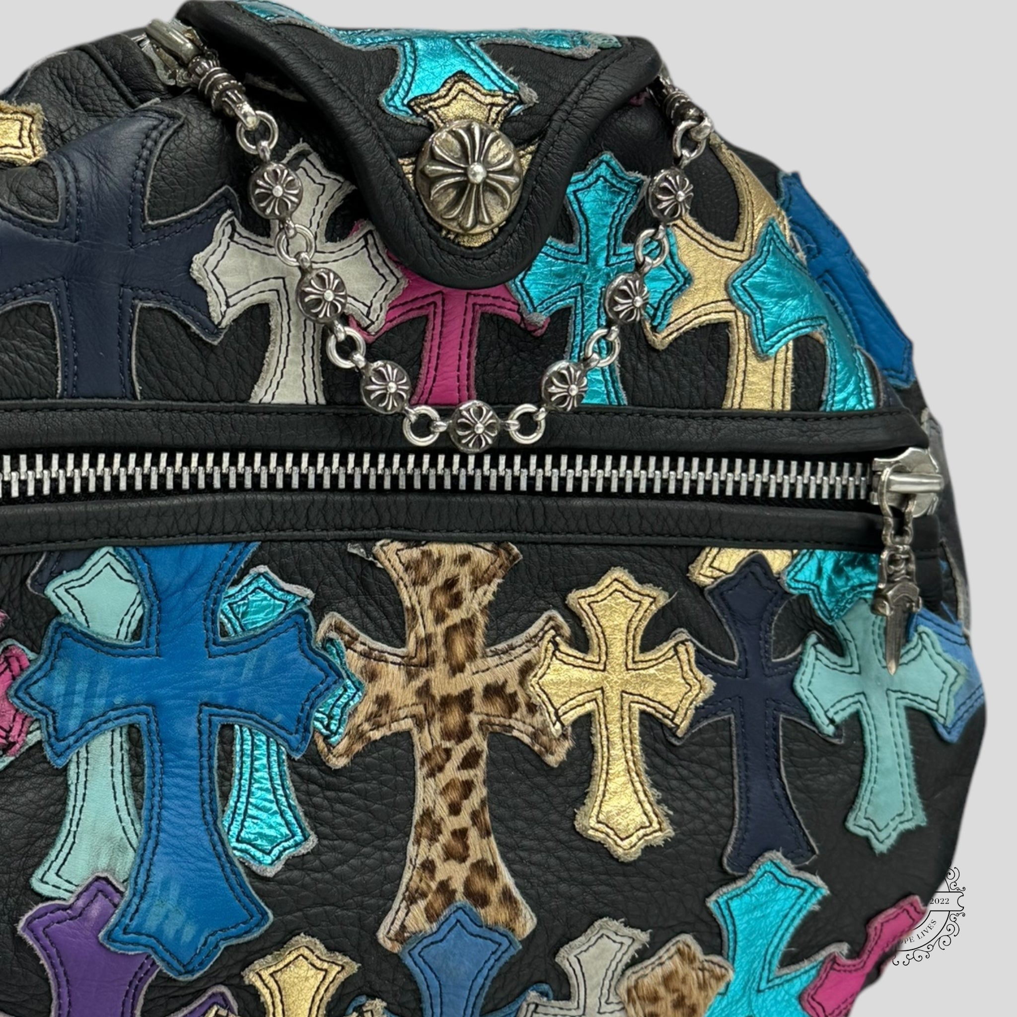 Chrome Hearts XXL Cross Patch Duffle Bag
