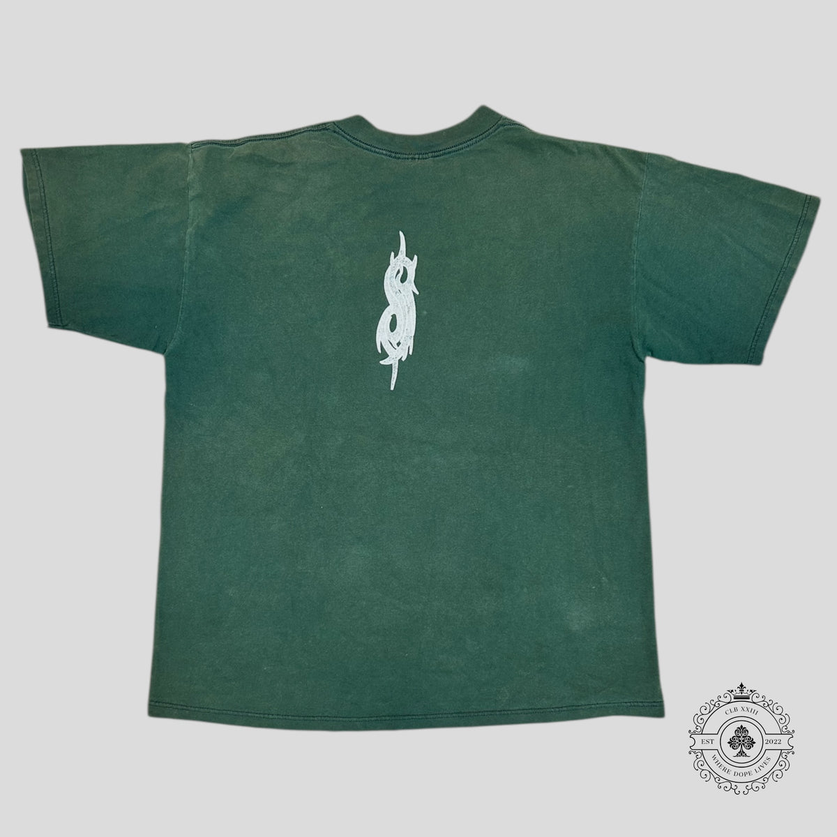 Slipknot 870621345 1999 Vintage Tee in Green