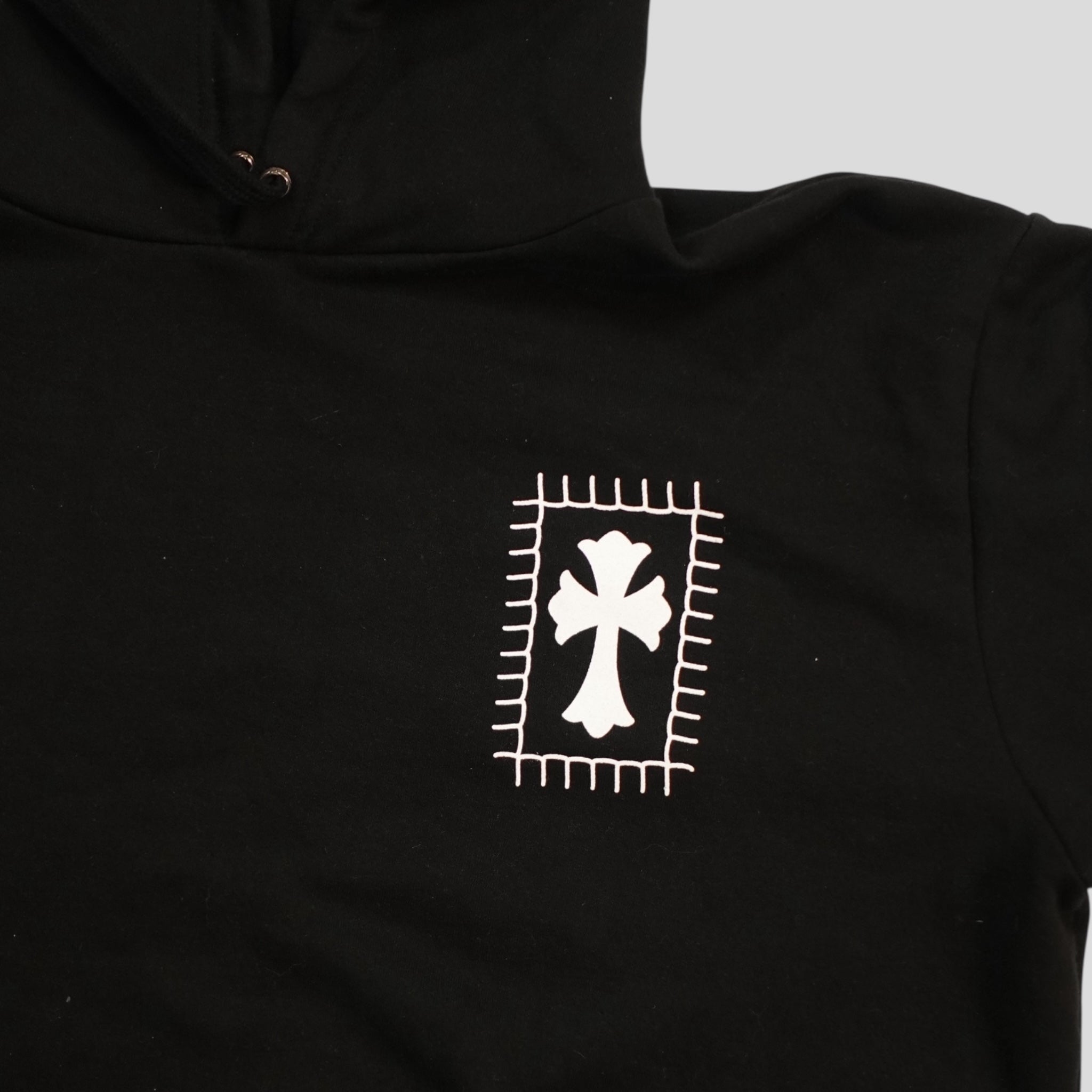 CHROME HEARTS DEADLY DOLL HOODIE - BLACK
