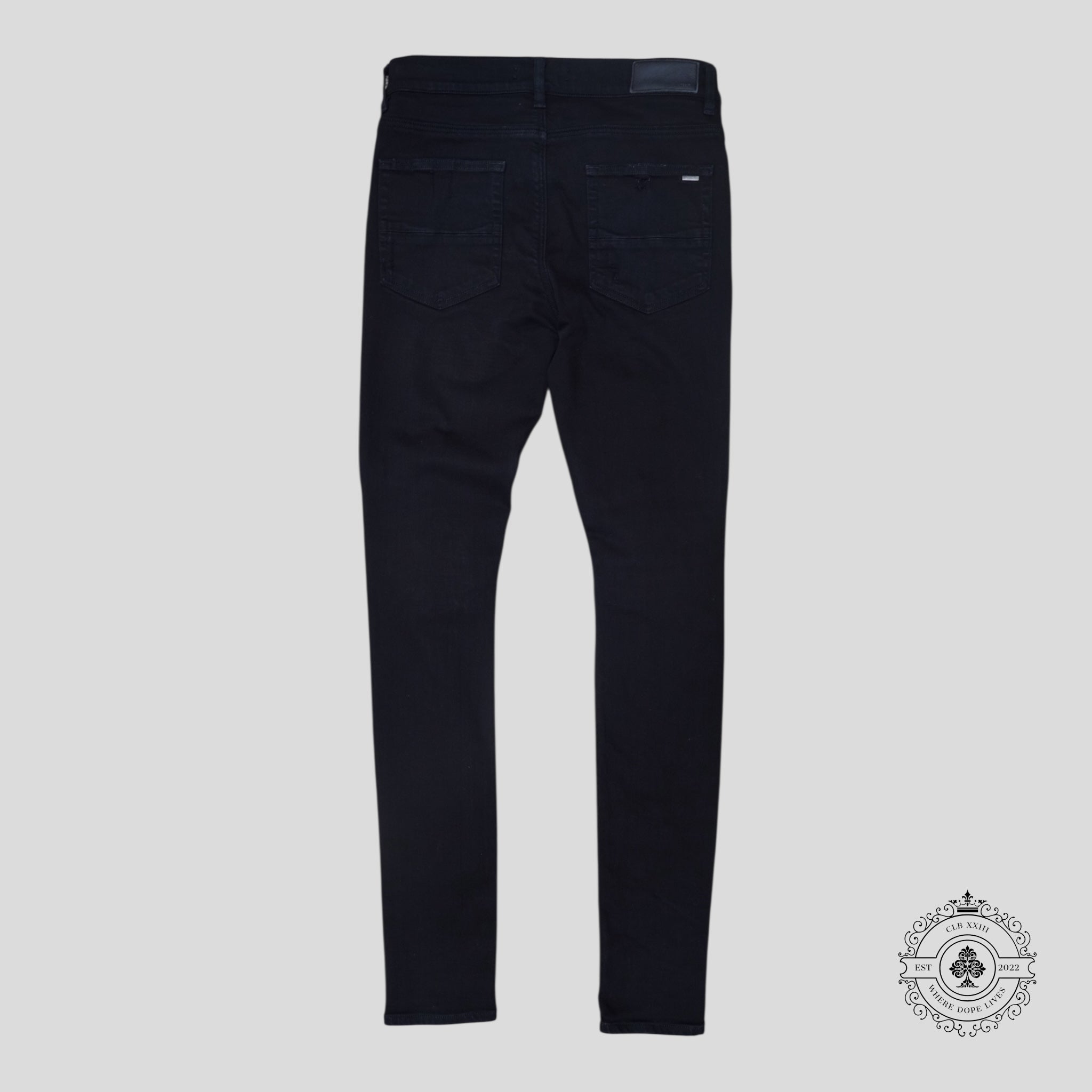 Amiri MX1 Bandana Patch Jean in Black