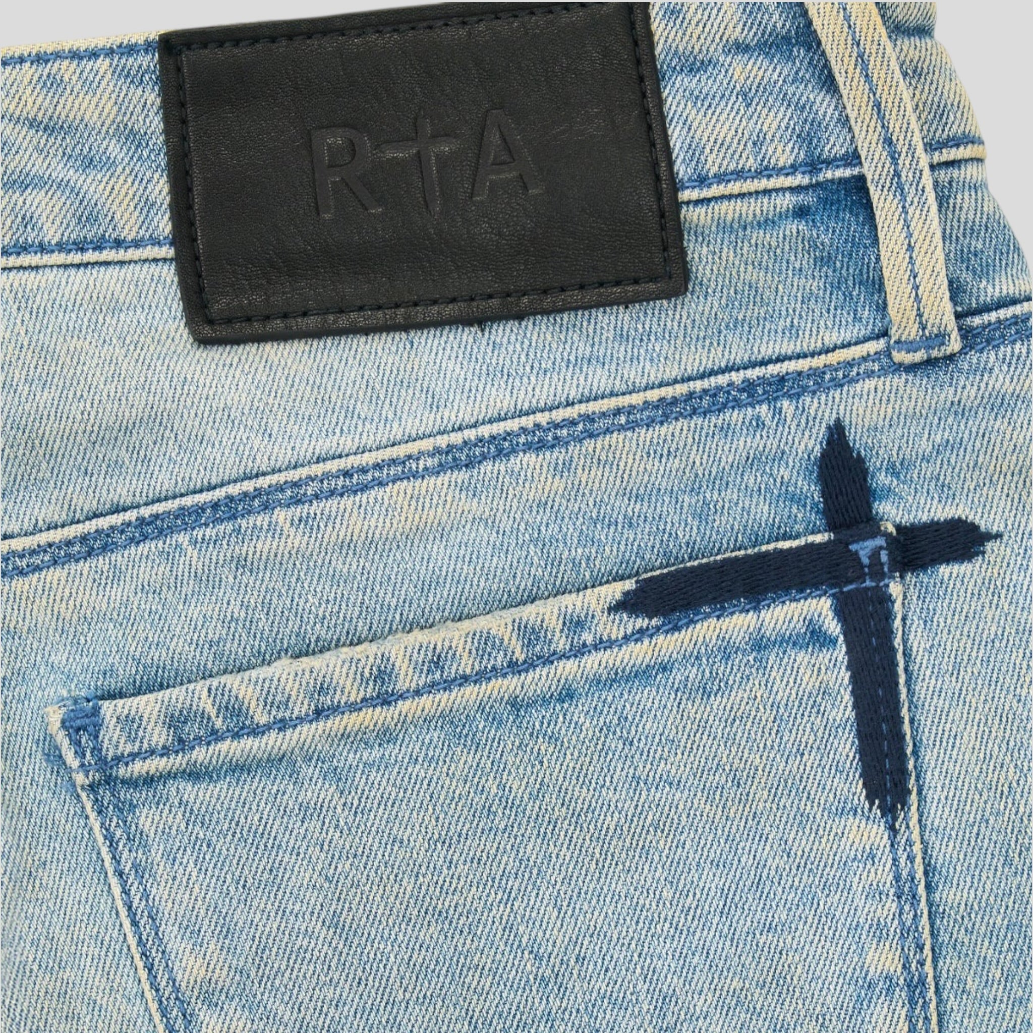 RTA Enzo Skinny Jeans in Indigo Dusk