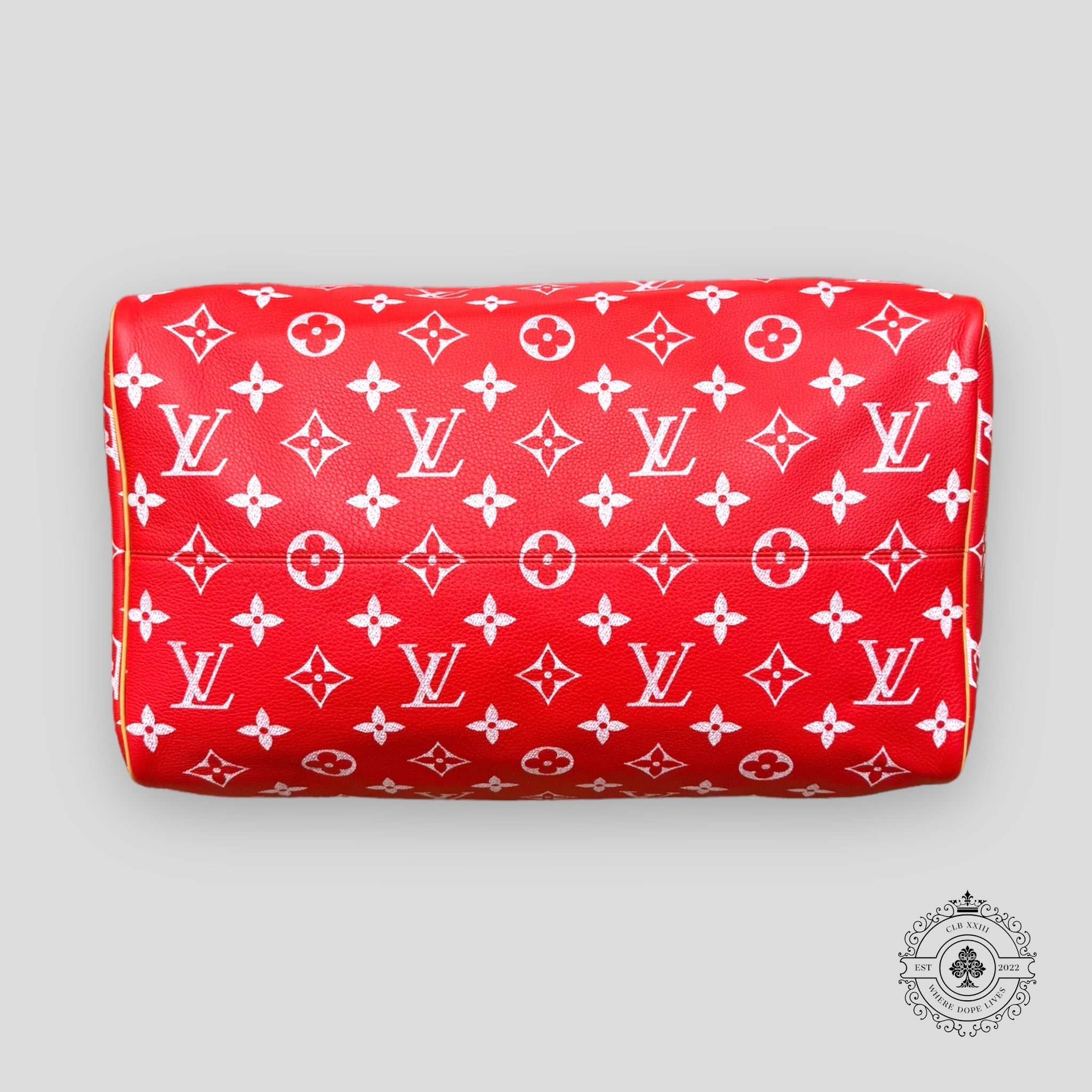 Louis Vuitton Speedy P9 Bandoulière 50 in Red