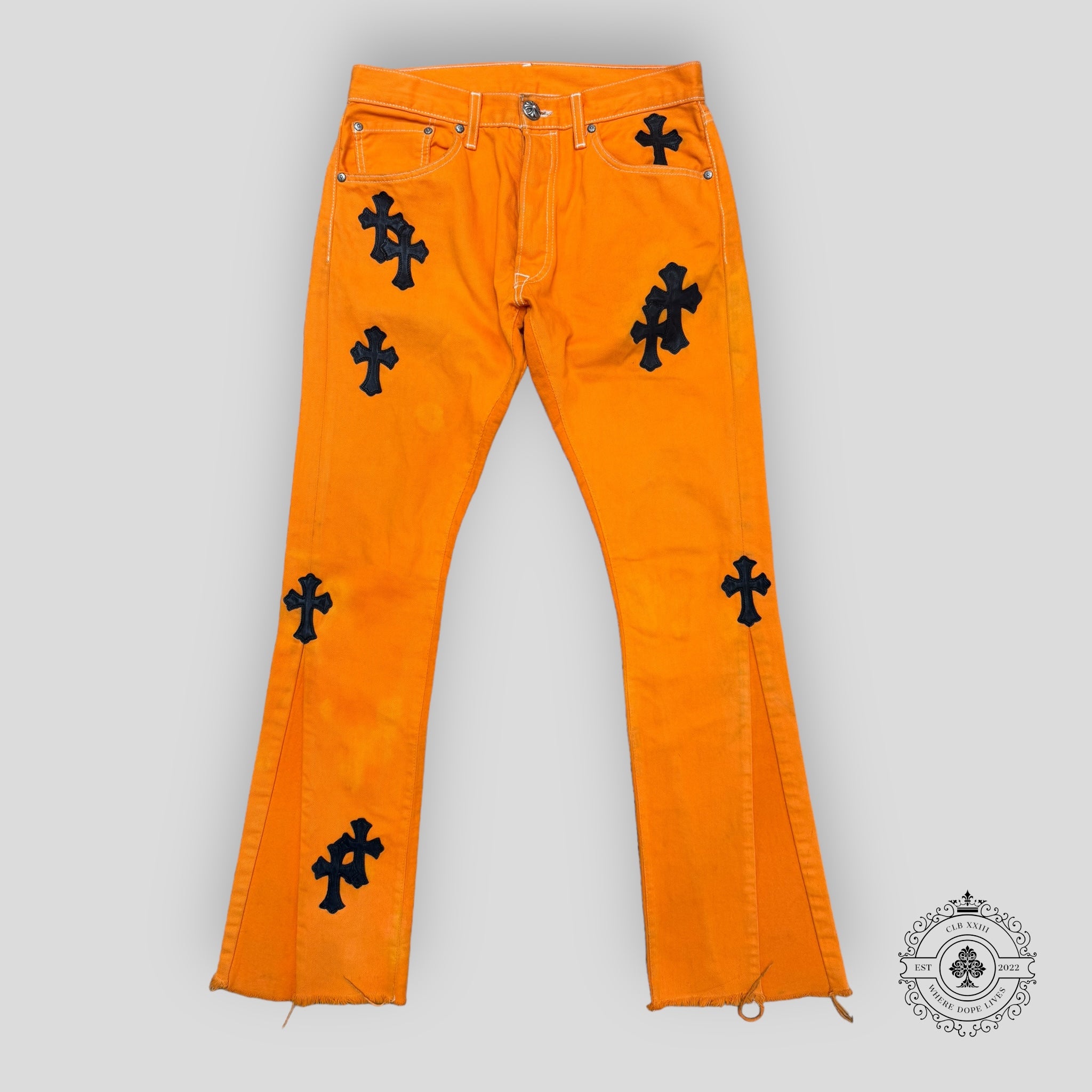 Chrome Hearts Off White Gallery Dept. Flare Jeans