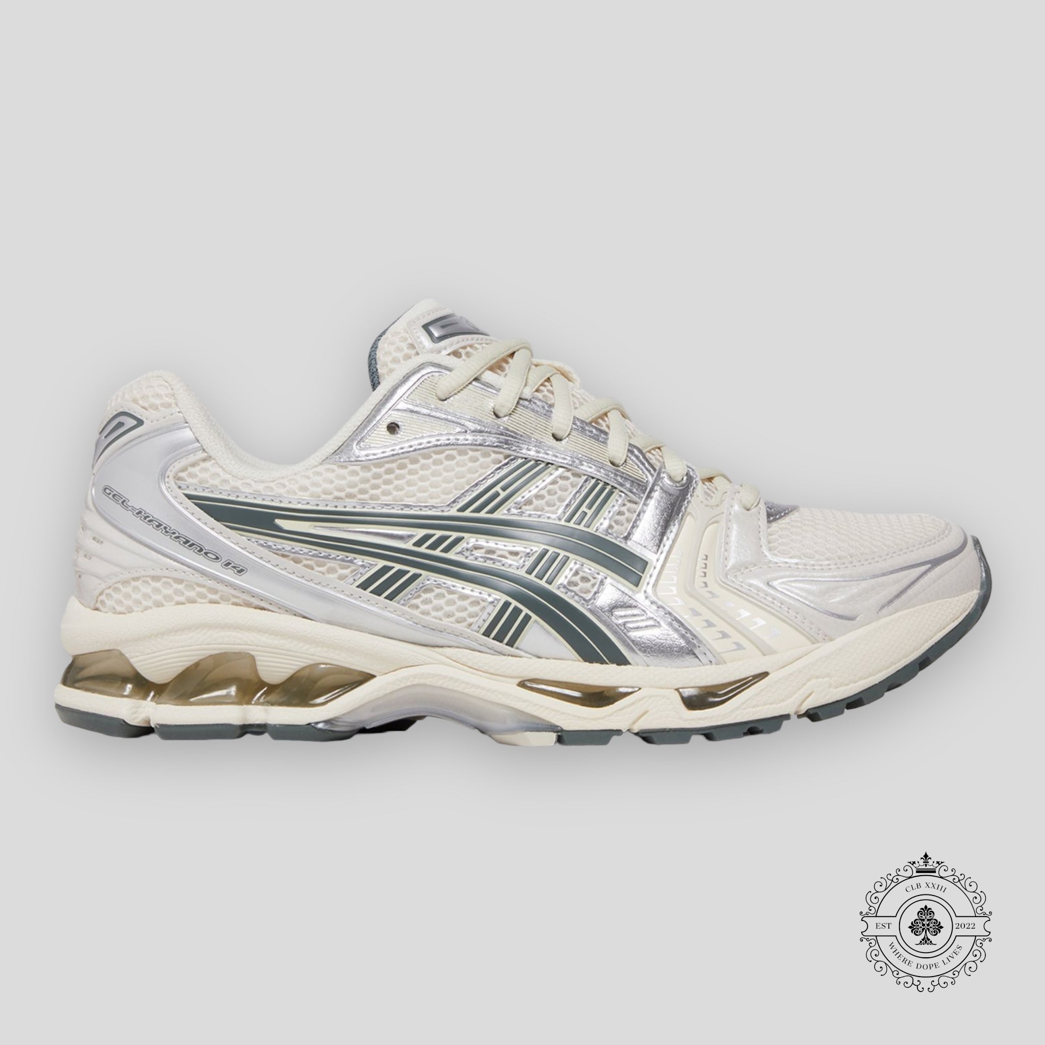 Asics Gel-Kayano 14 Birch Dark Pewter