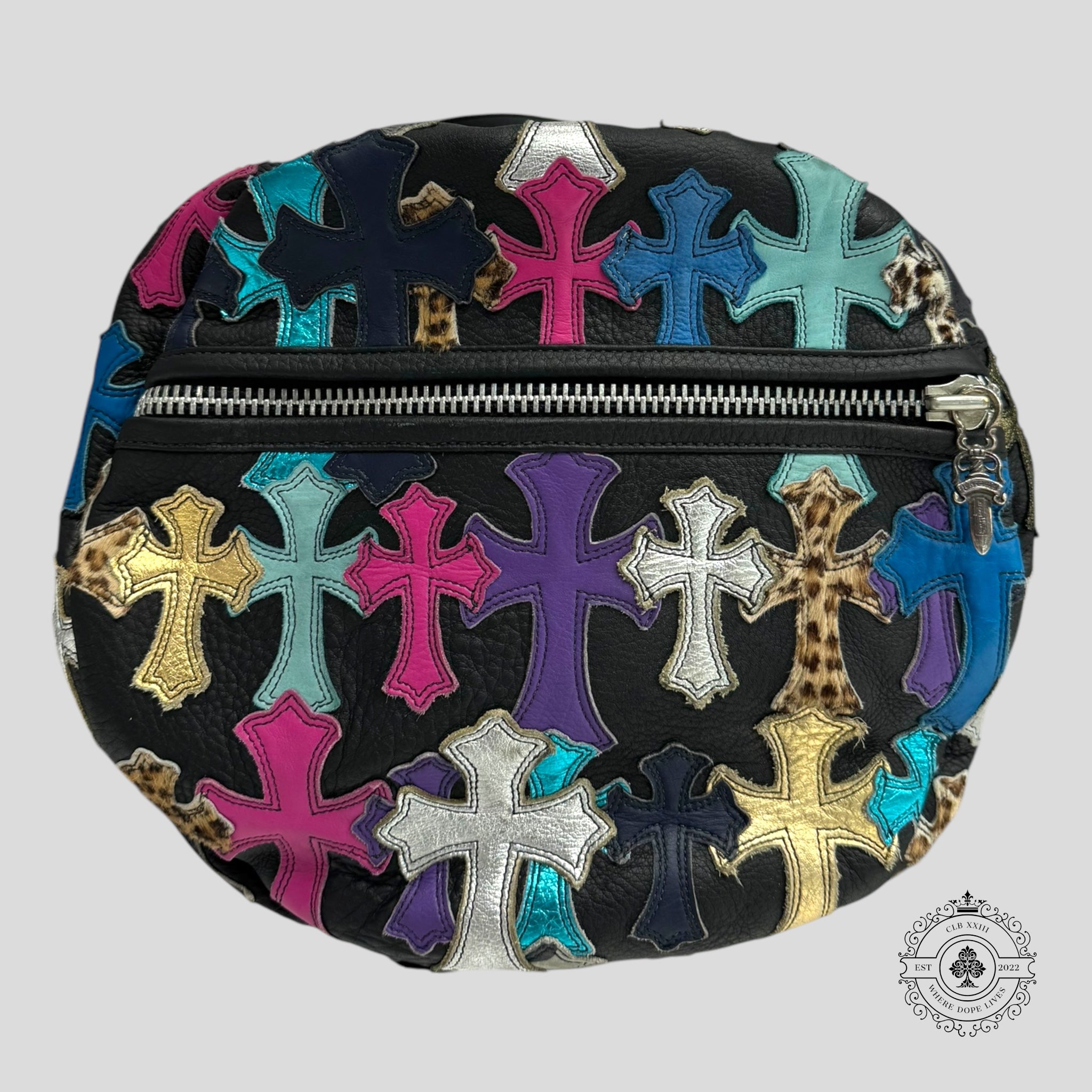 Chrome Hearts XXL Cross Patch Duffle Bag