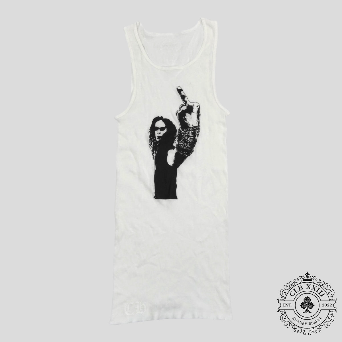 Chrome Hearts Richard Stark Tank Top in White