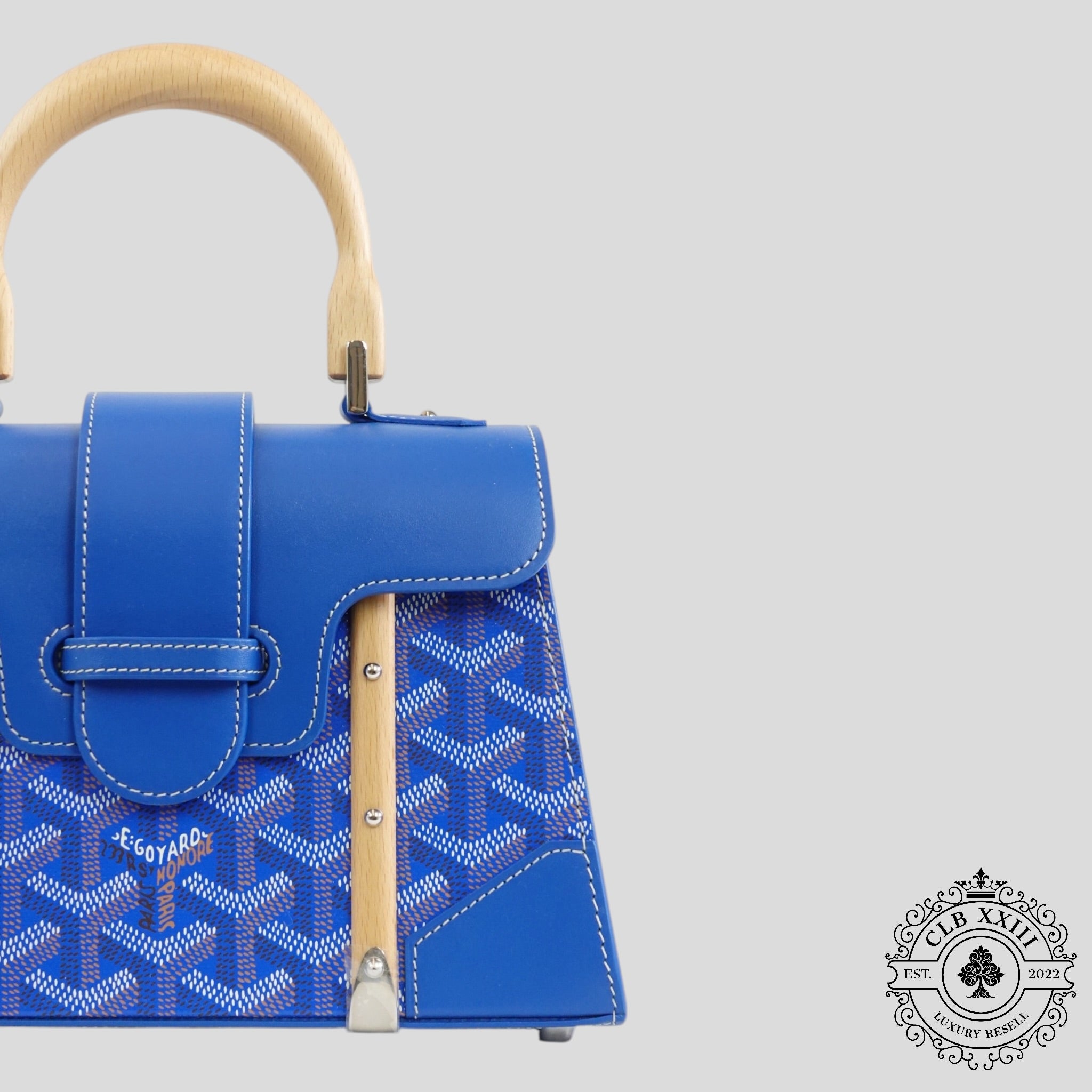 Goyard Saigon Mini Bag in Sky Blue