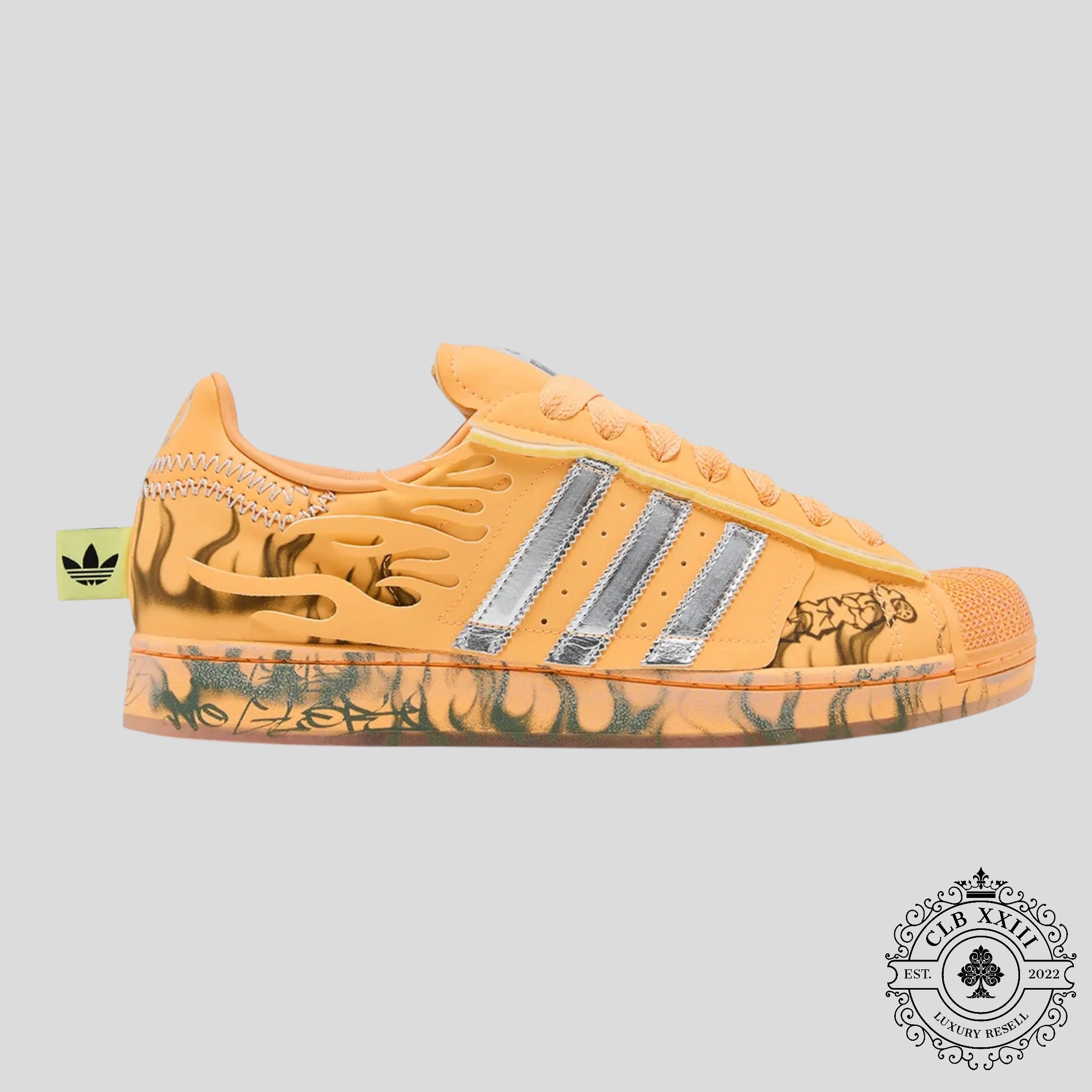 Adidas Superstar Hellstar Hazy Orange