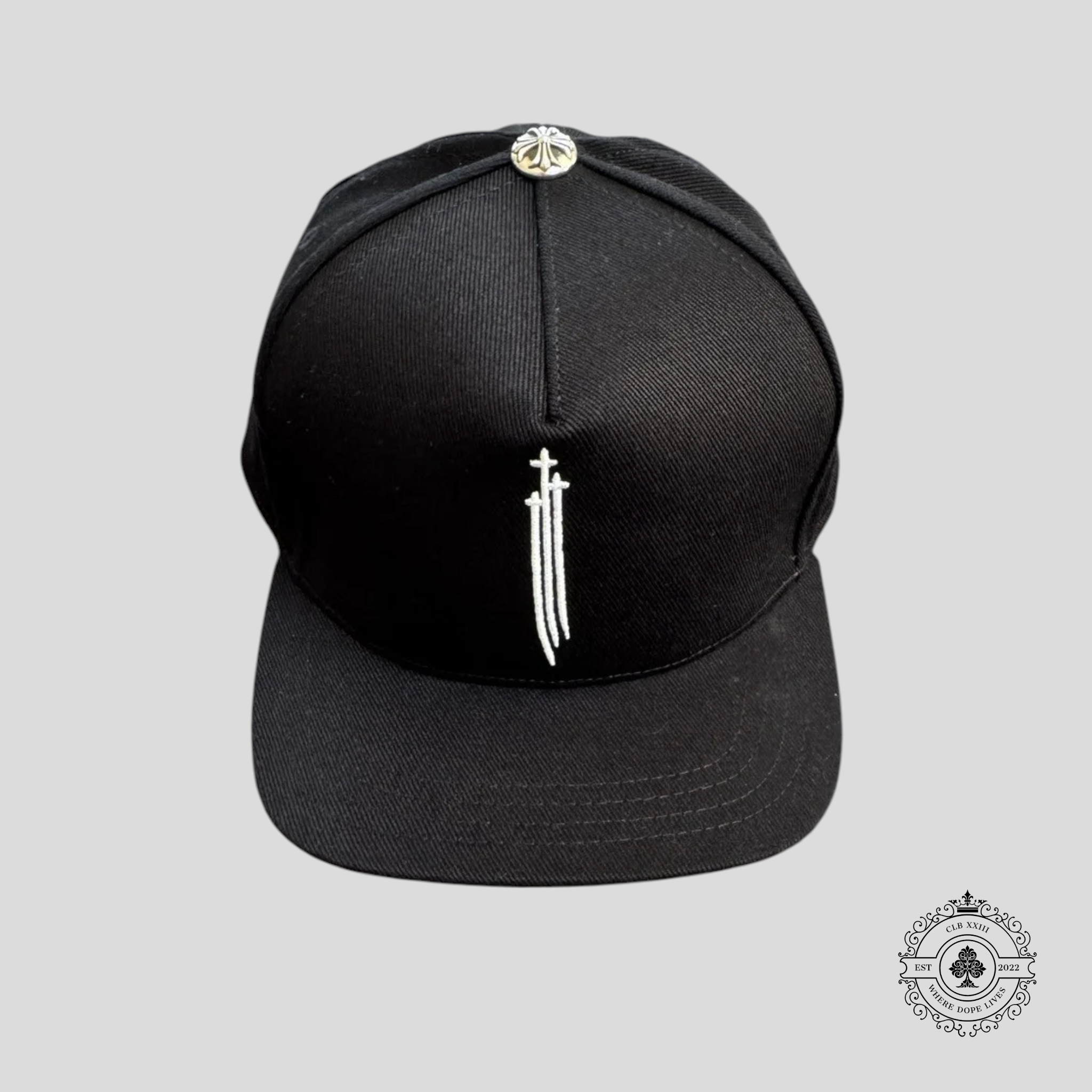 Chrome Hearts RS3 Baseball Hat in Black
