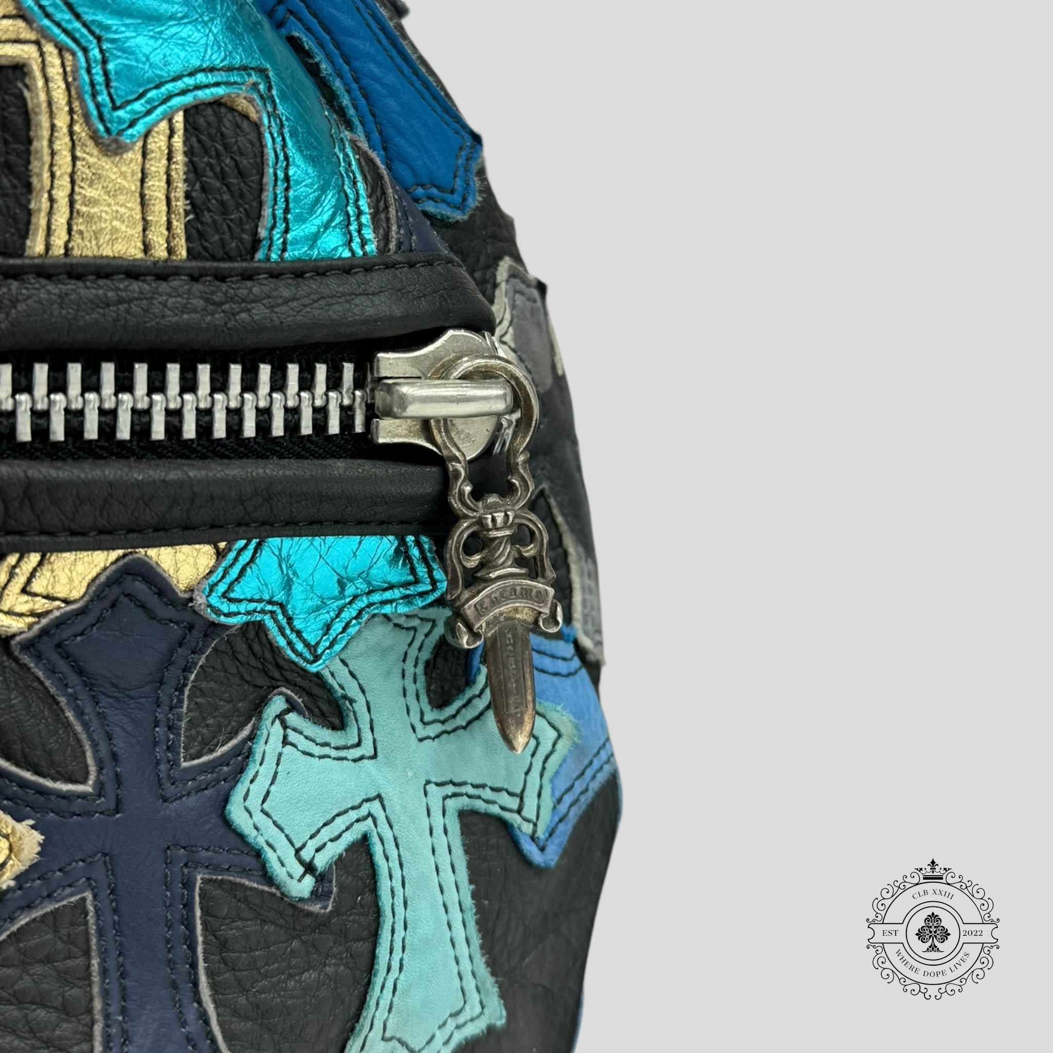 Chrome Hearts XXL Cross Patch Duffle Bag