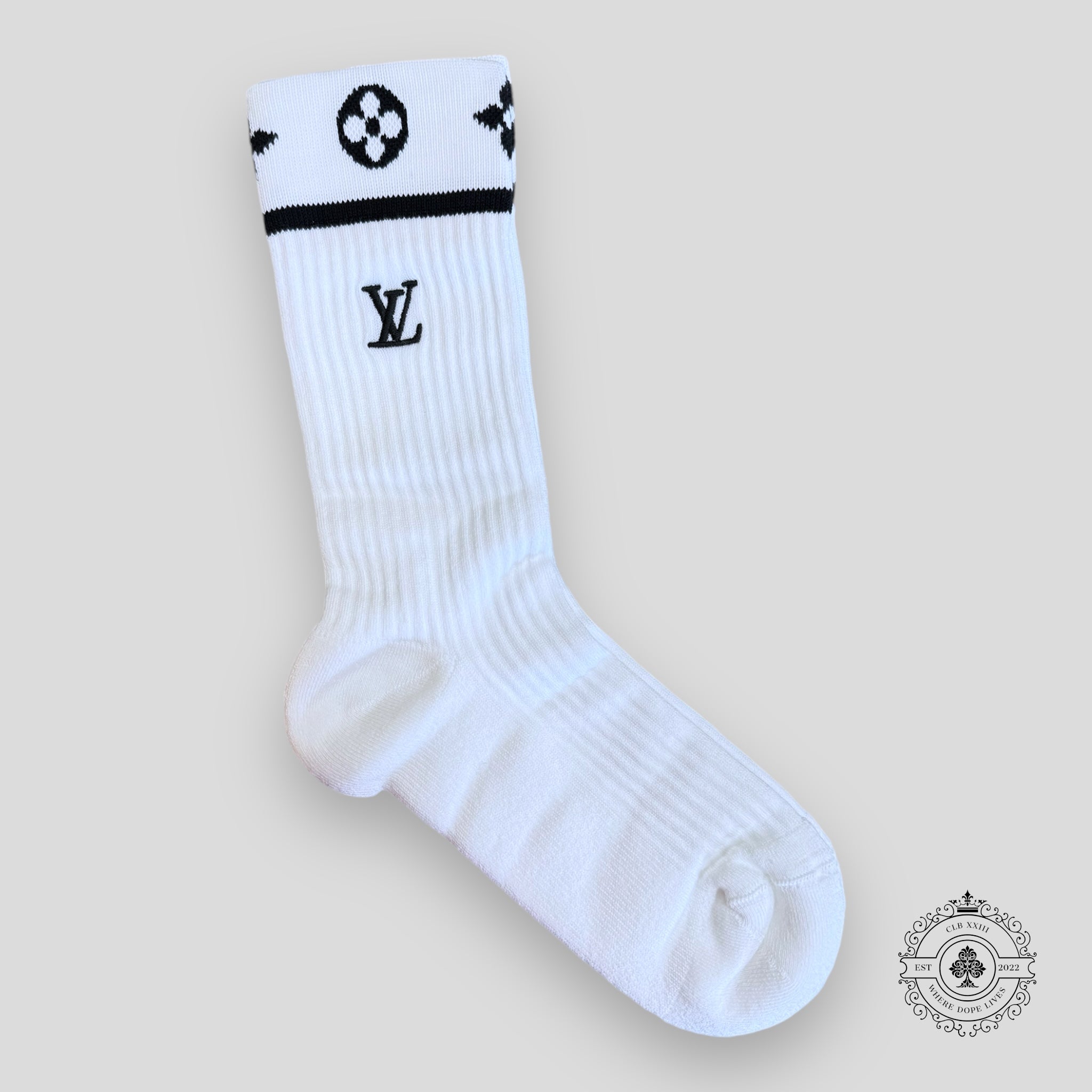 Louis Vuitton LV Sporty Socks in White