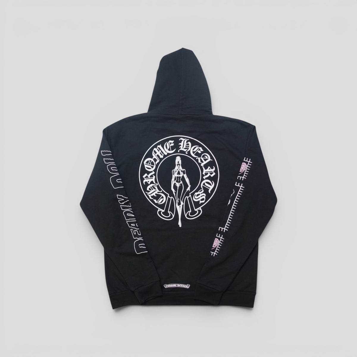 Chrome Hearts Deadly Doll Zip Up Hoodie