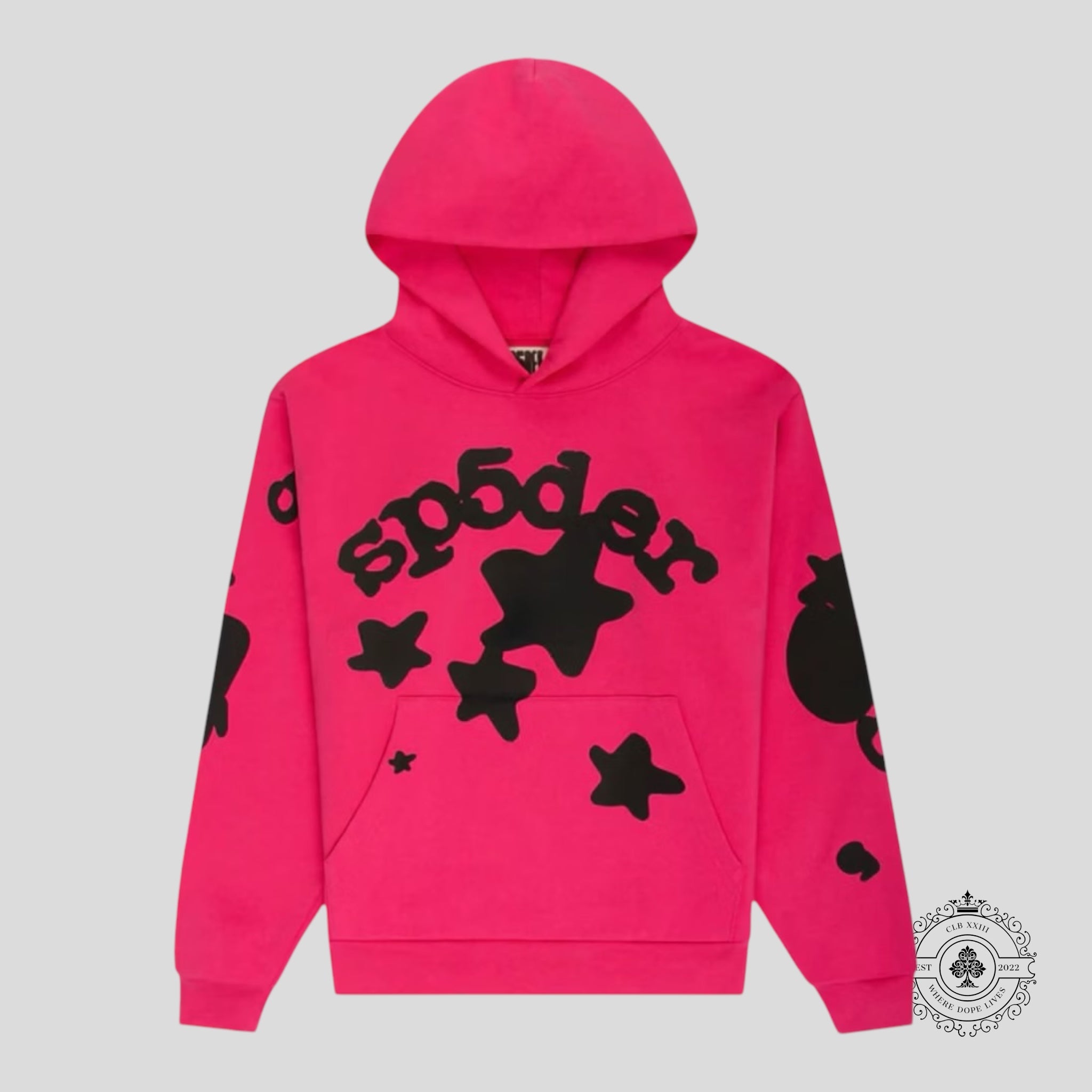 Sp5der Beluga Hoodie in Pink