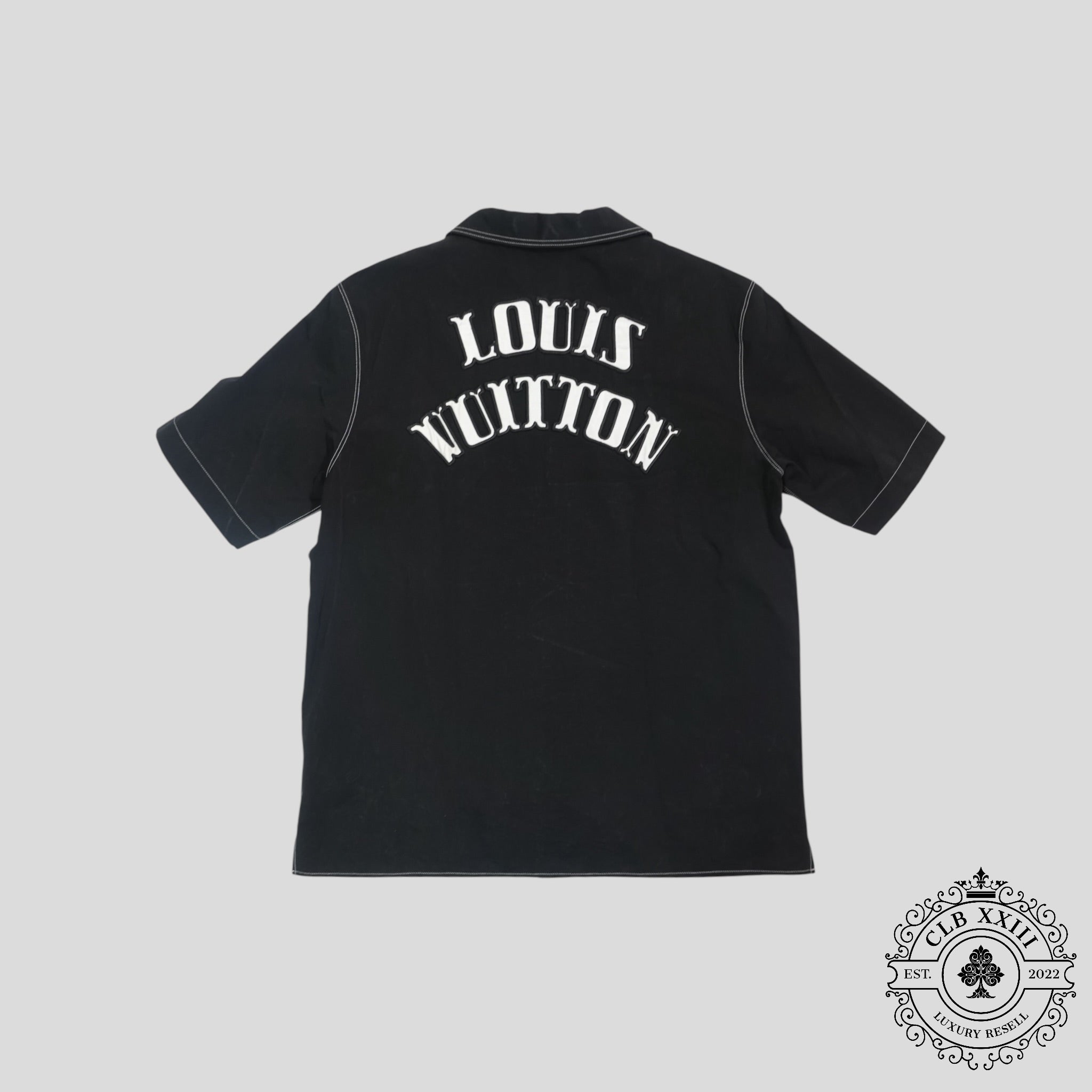 Louis Vuitton Button Up Shirt in Black