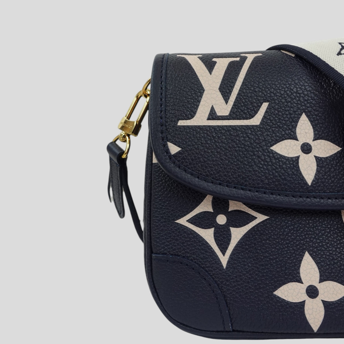 Louis Vuitton Empreinte Giant Monogram Diane Bag in Navy