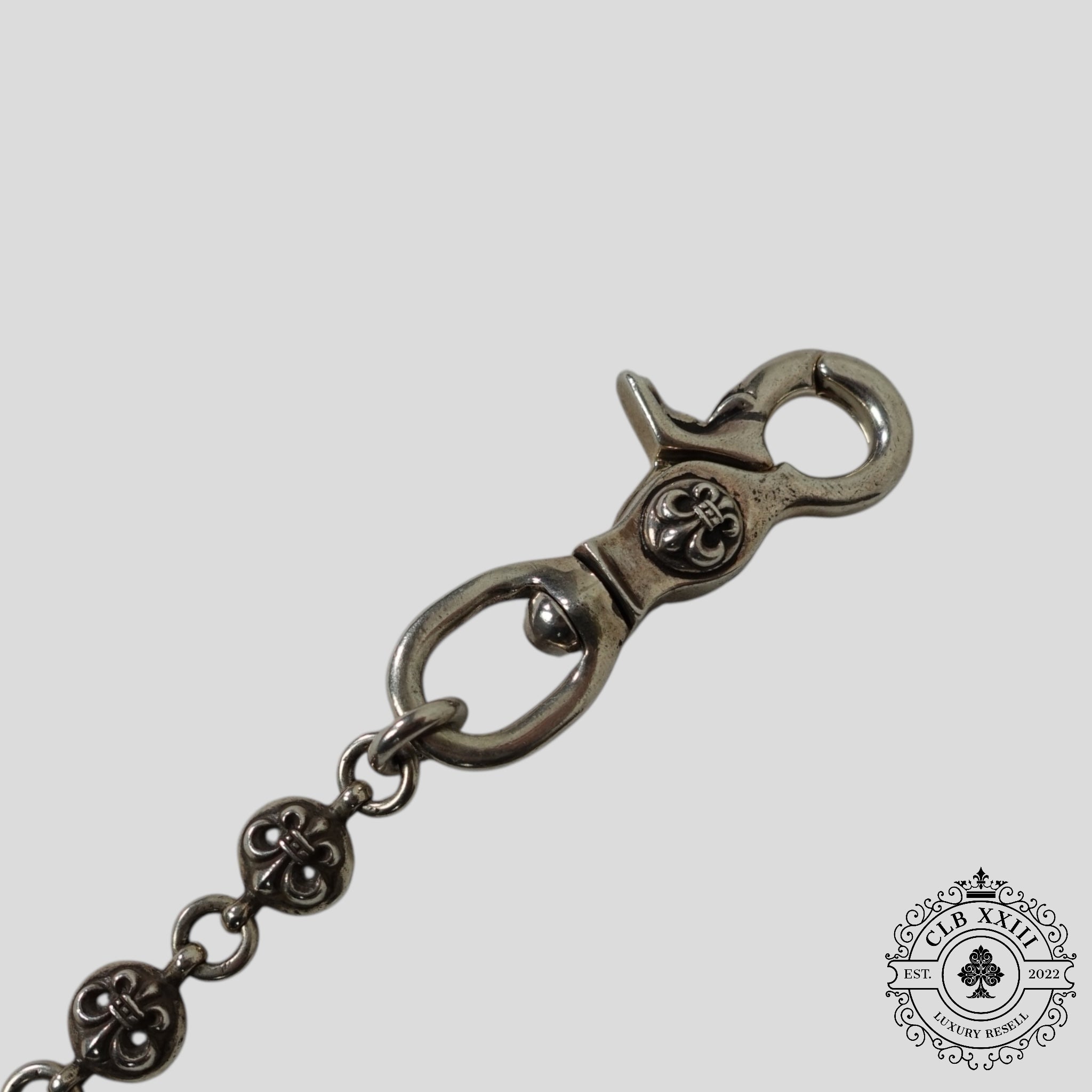 CHROME HEARTS FLEUR BALL WALLET CHAIN