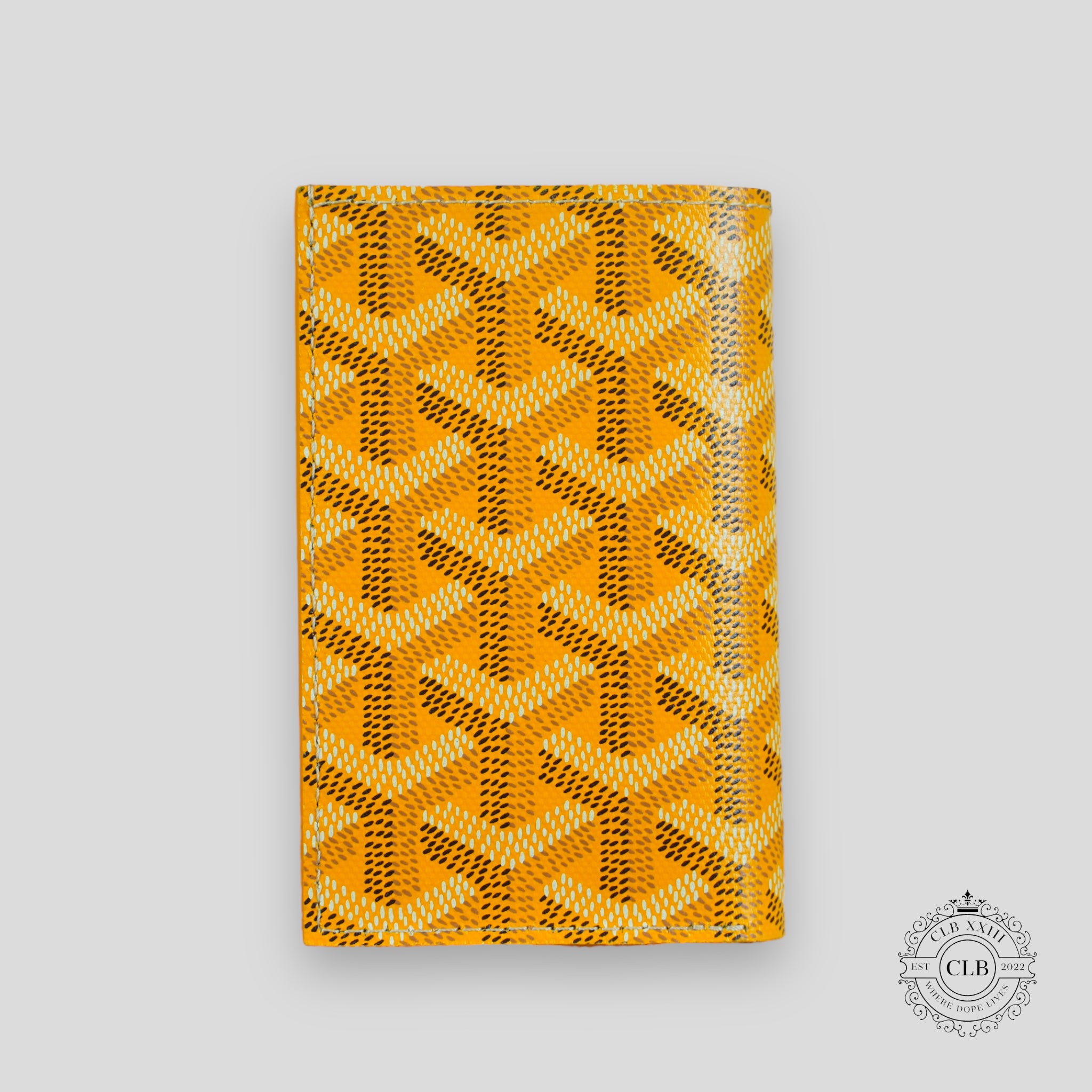 GOYARD SAINT-PIERRE CARD WALLET - YELLOW