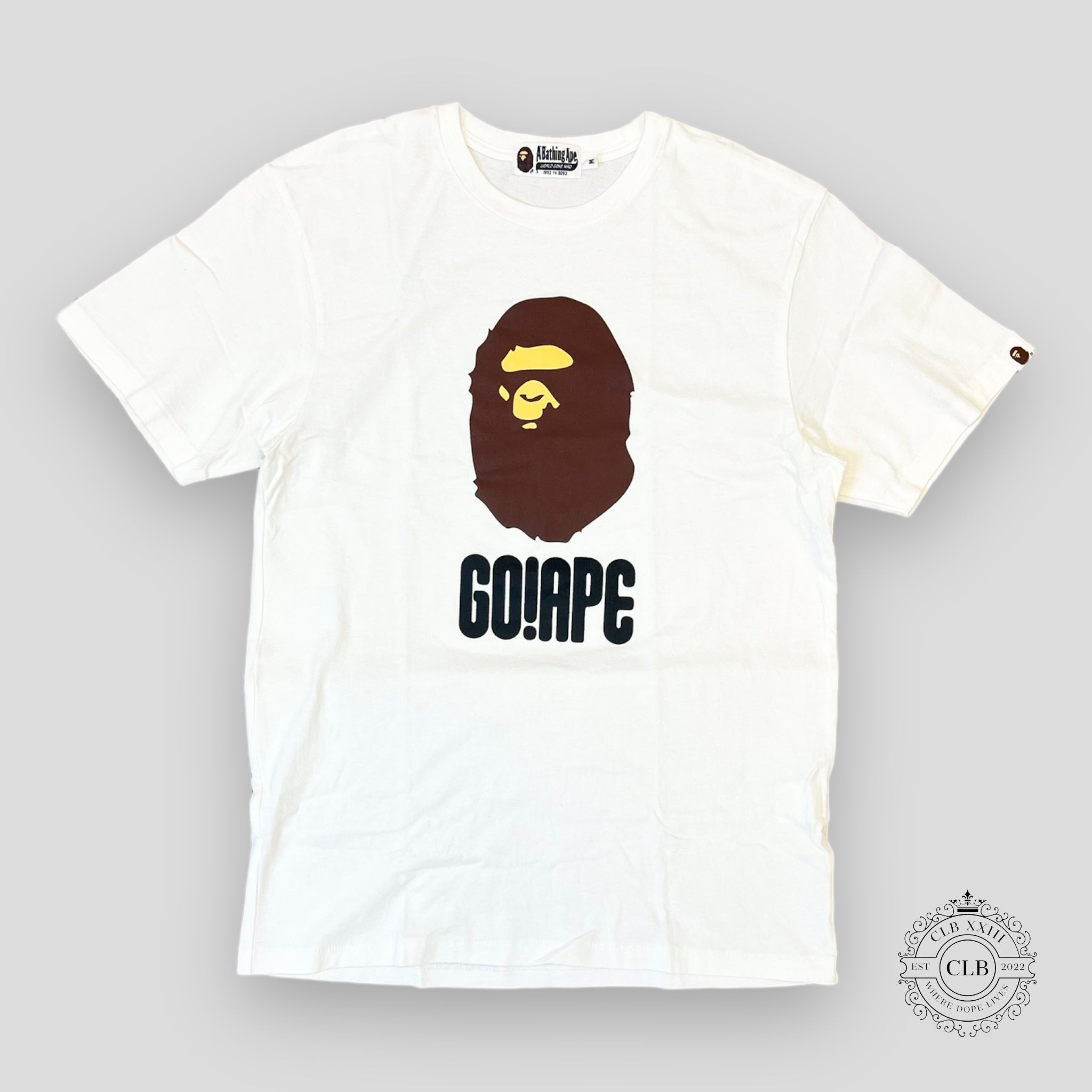 BAPE Go Ape T-Shirt in White