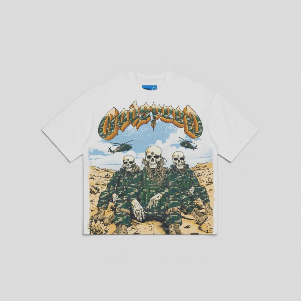 Godspeed Squadron Tee in White
