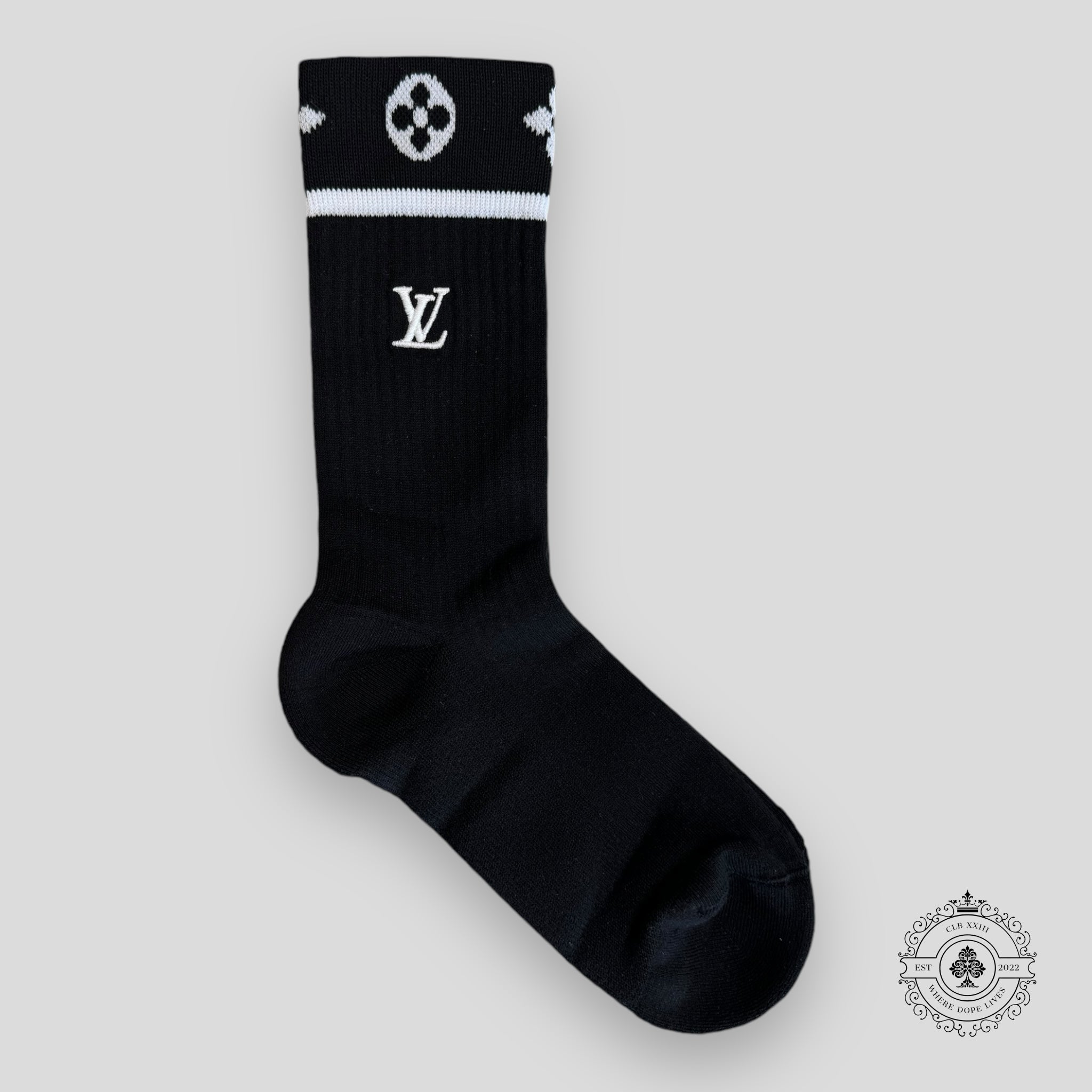 Louis Vuitton LV Sporty Socks in Black