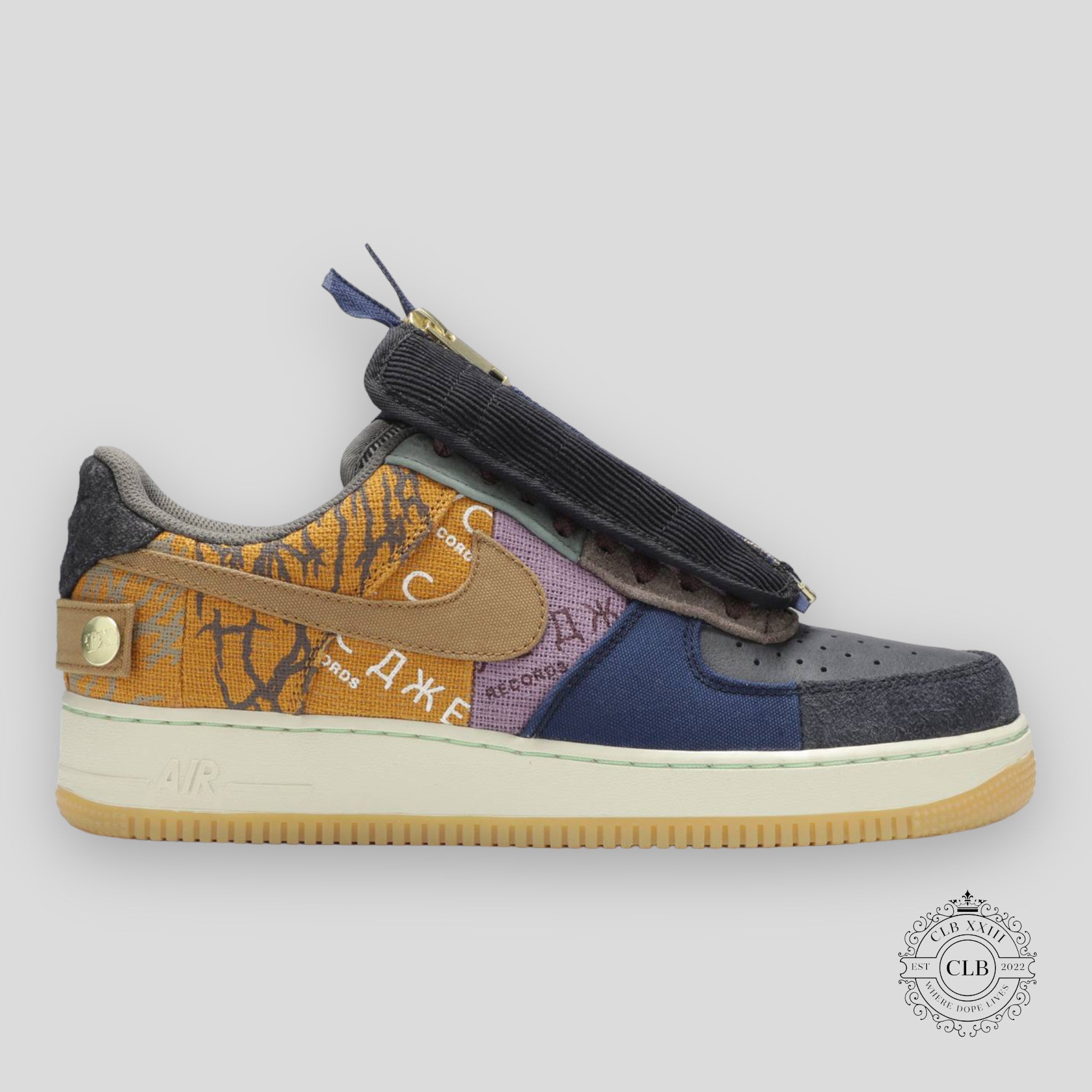 NIKE AIR FORCE 1 LOW X TRAVIS SCOTT "CACTUS JACK"