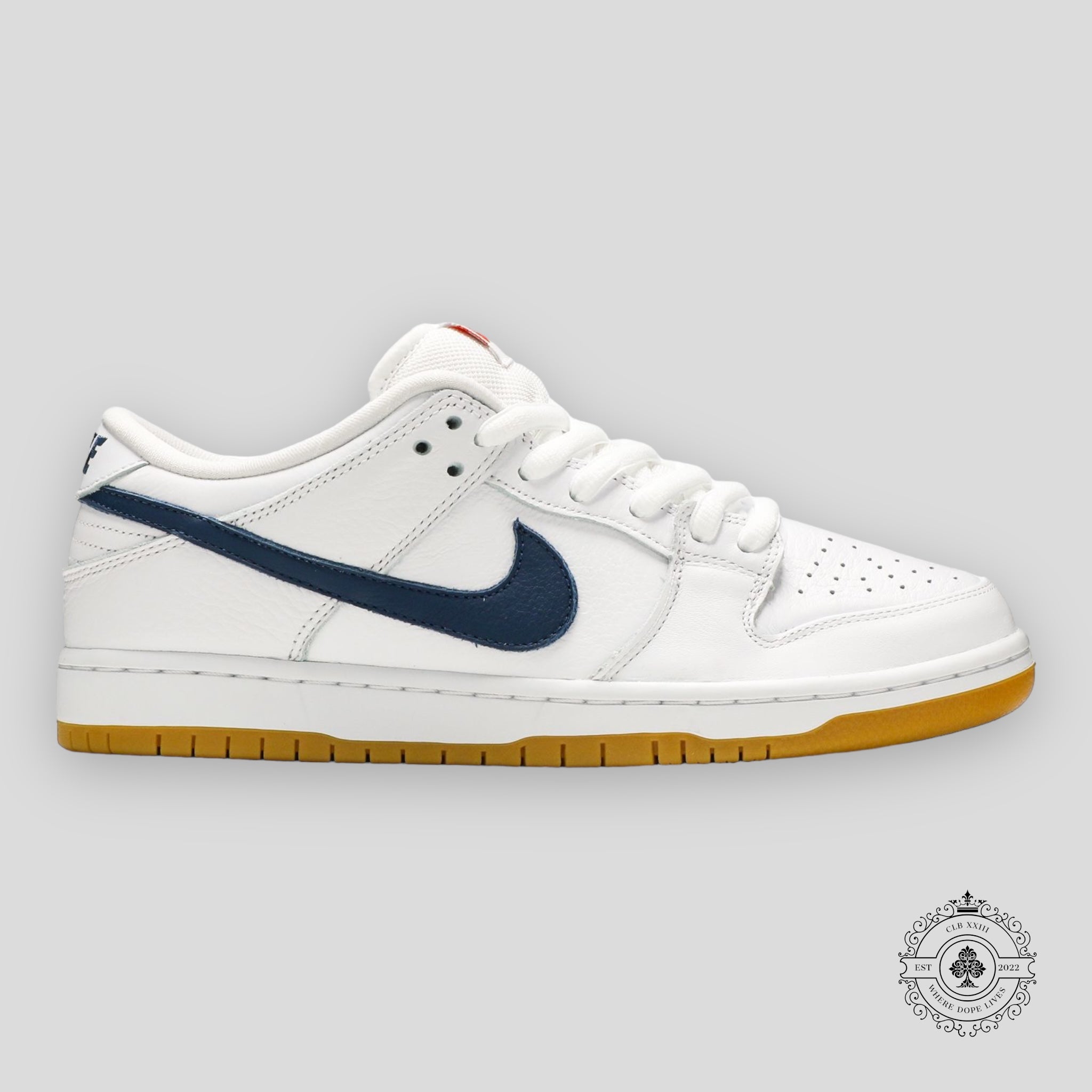 Nike Dunk Low Orange Label White/Navy