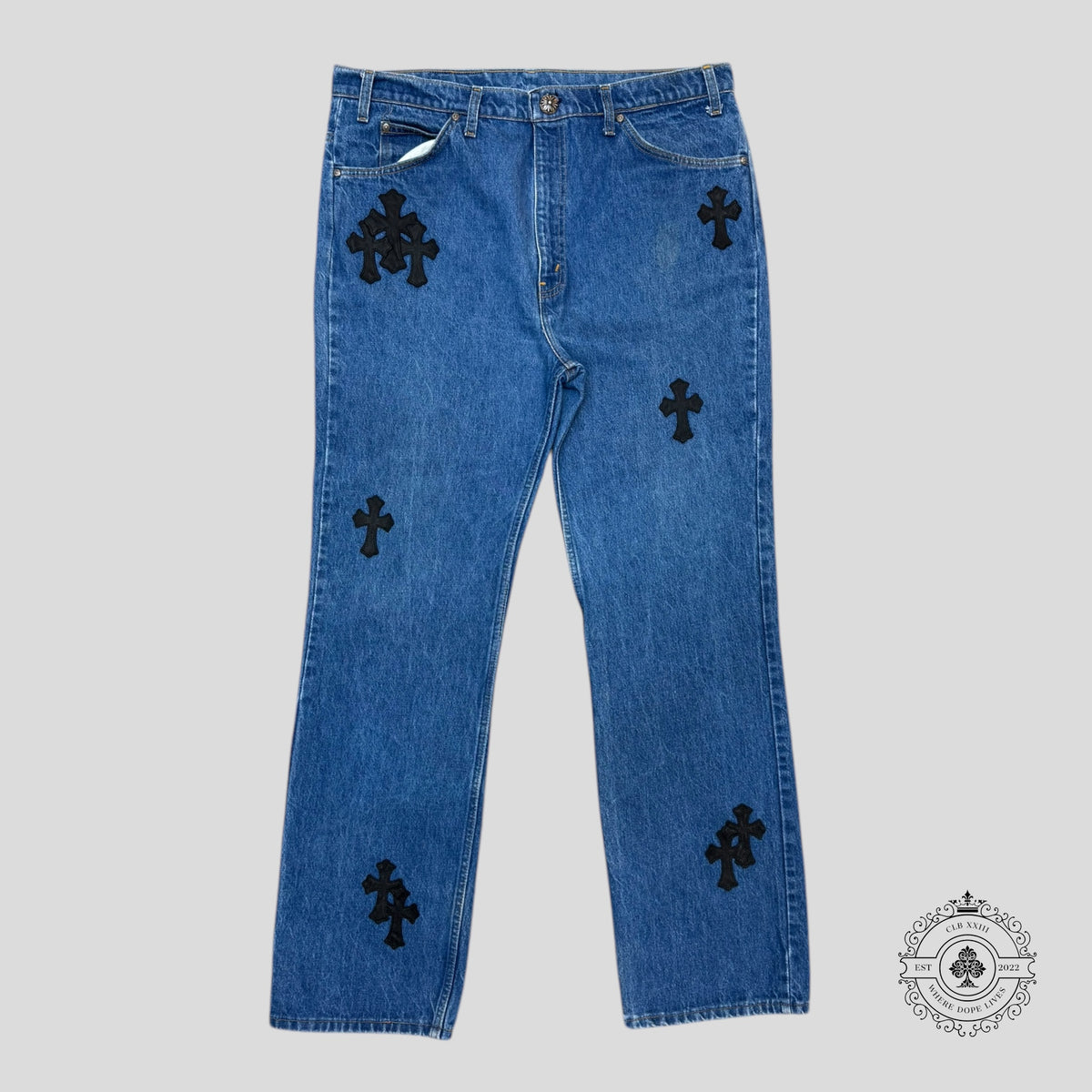 Chrome Hearts Cross Patch Levis