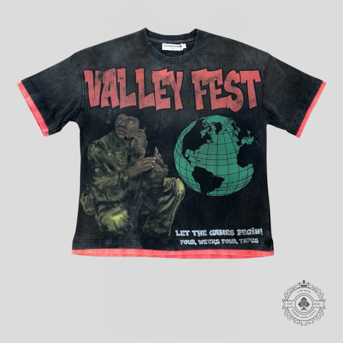 Vale Recon Tee in Black