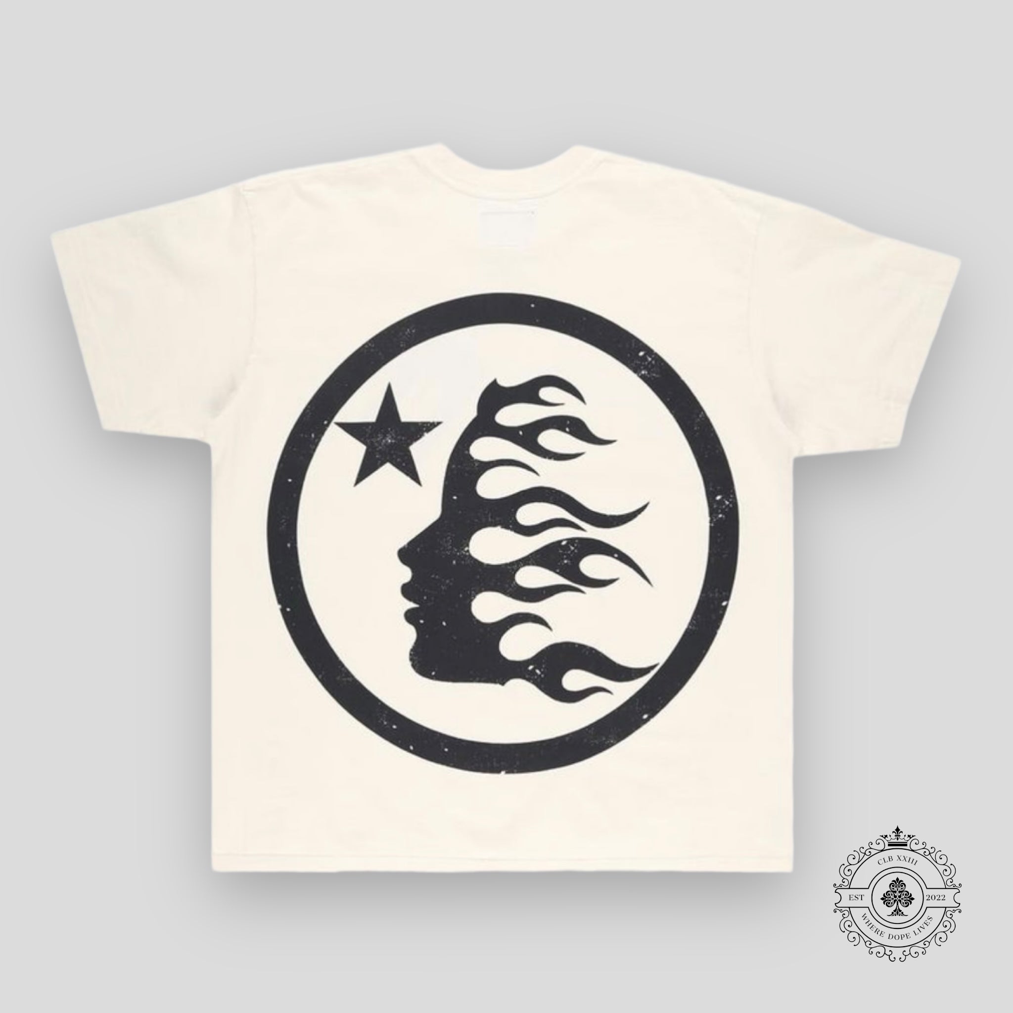 Hellstar Classic Logo Tee in White