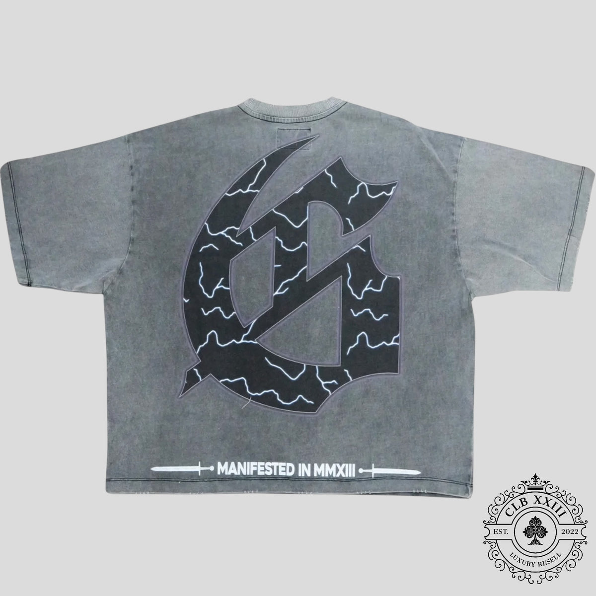 Godspeed B.M.X Tee in Grey Wash