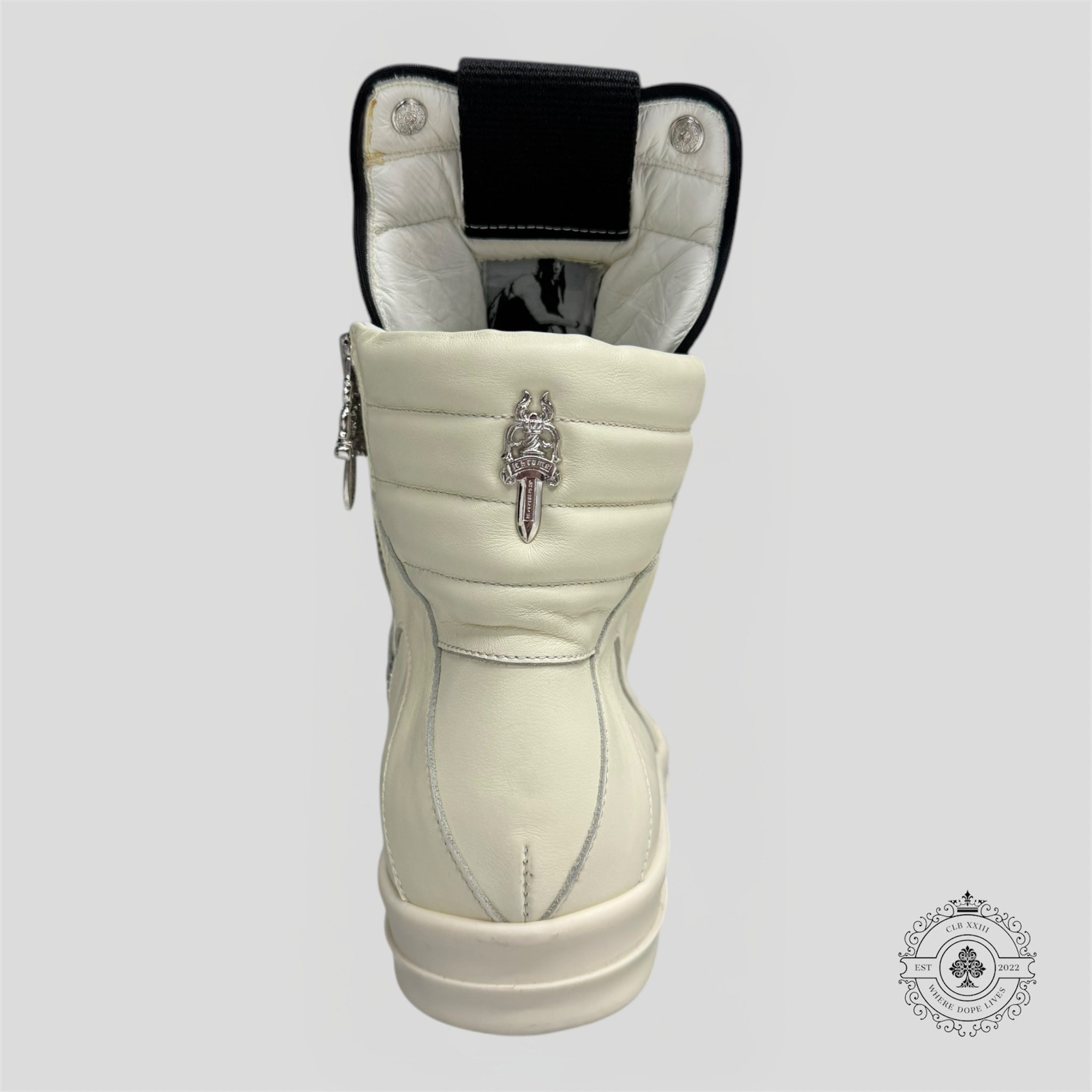 Chrome Hearts Rick Owen Geobasket Sneakers