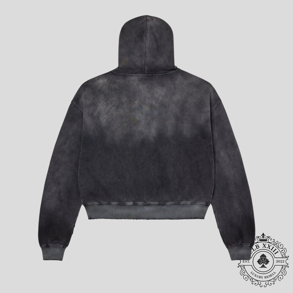 Vale Vendetta Zip Up Hoodie in Black