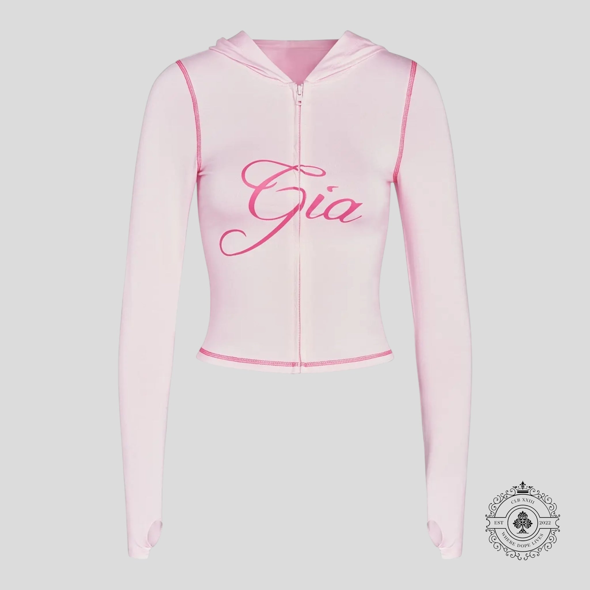 I.AM.GIA Blare Hoodie & Trackpant Set in Pastel Pink