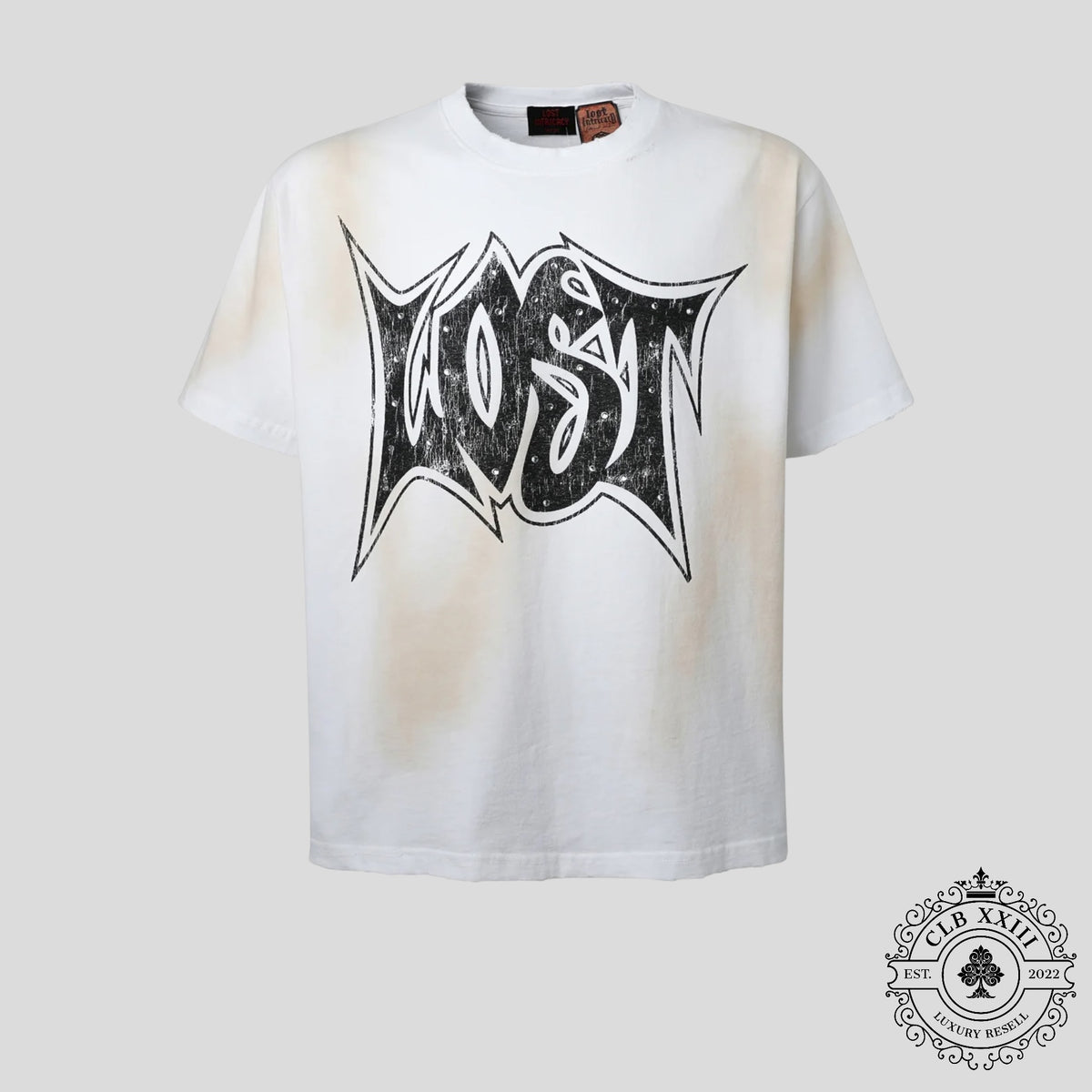 Lost Intricacy Lost Outline T Shirt in White