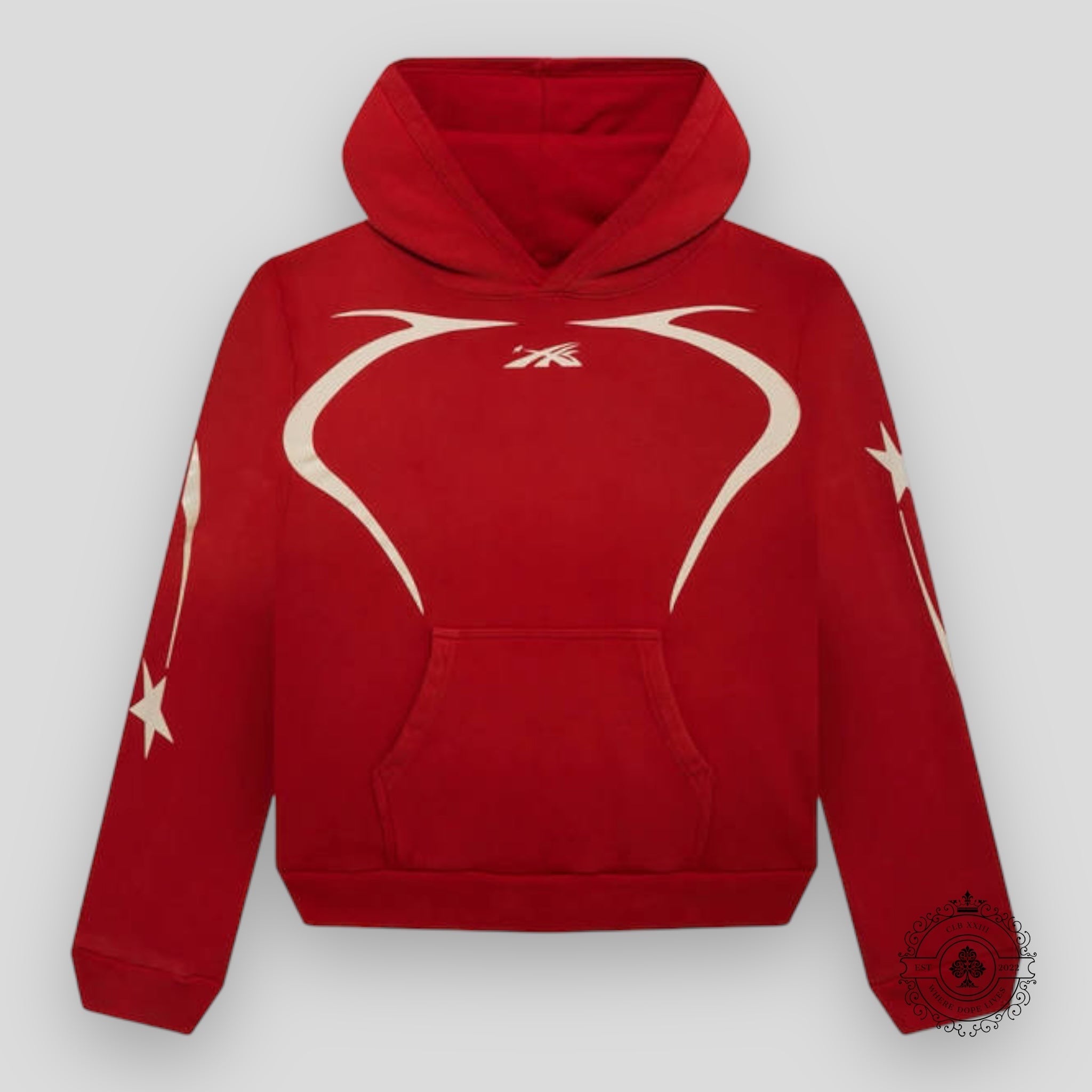 Hellstar Sports Hoodie in Red