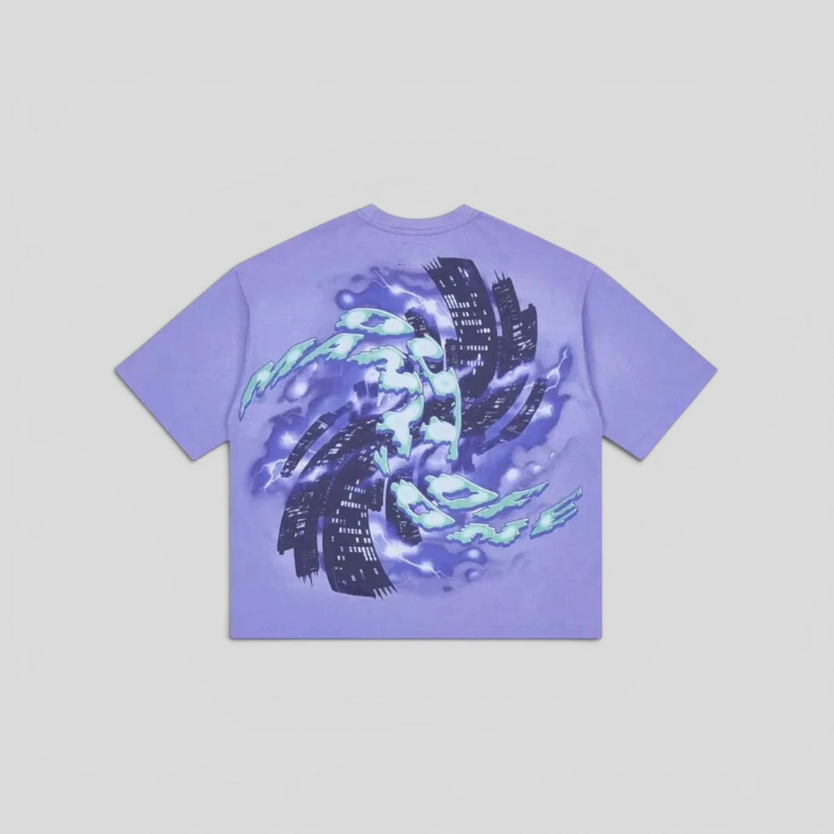 Godspeed Liberty Tears Tee in Purple Wash
