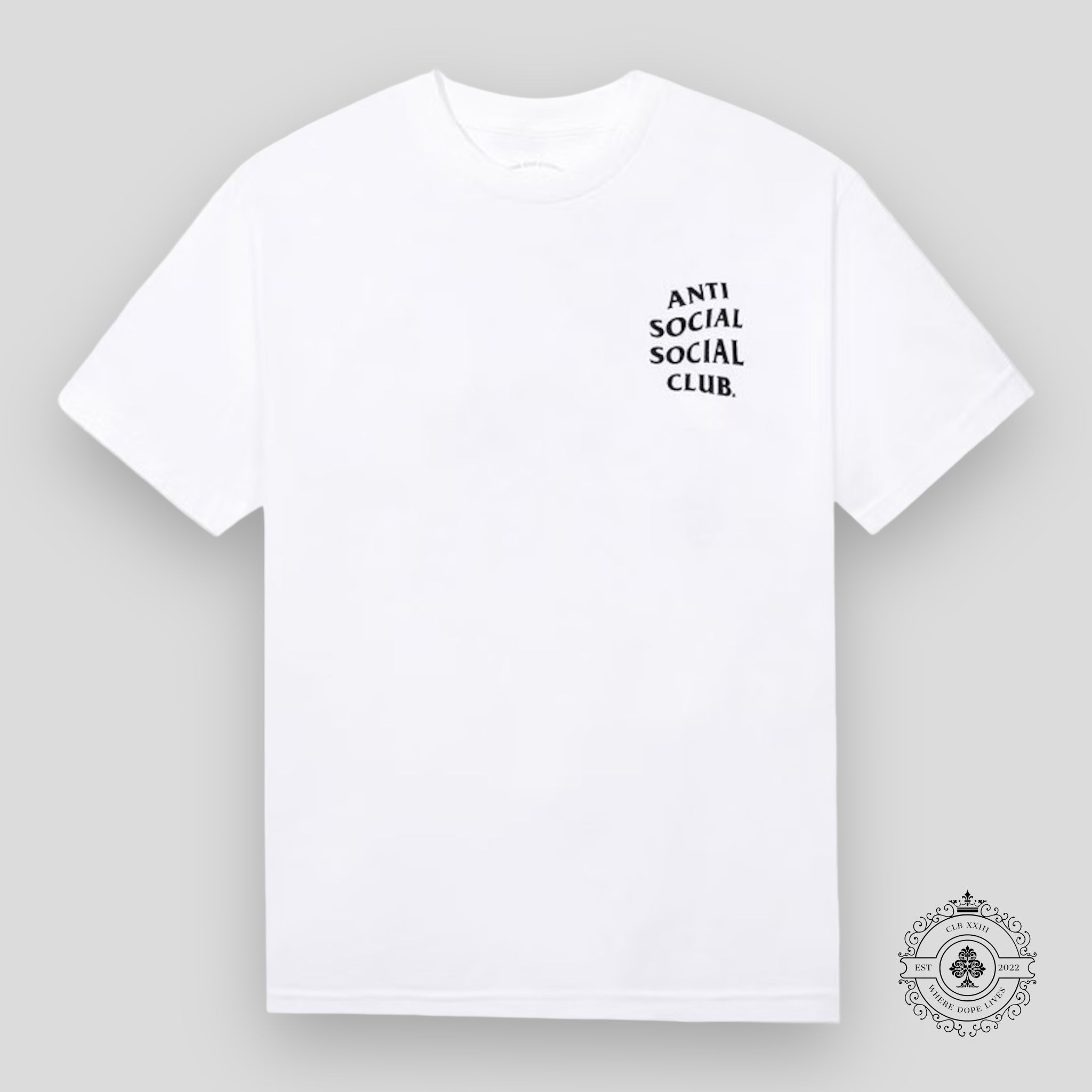 Anti Social Social Club Mind Game Tee in White