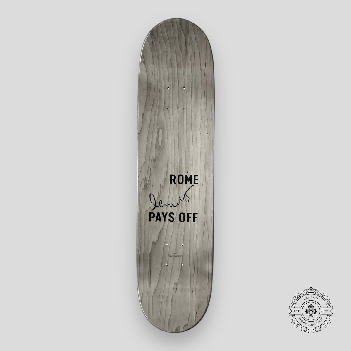 Jean-Michel Basquiat Toxic Skateboard Deck