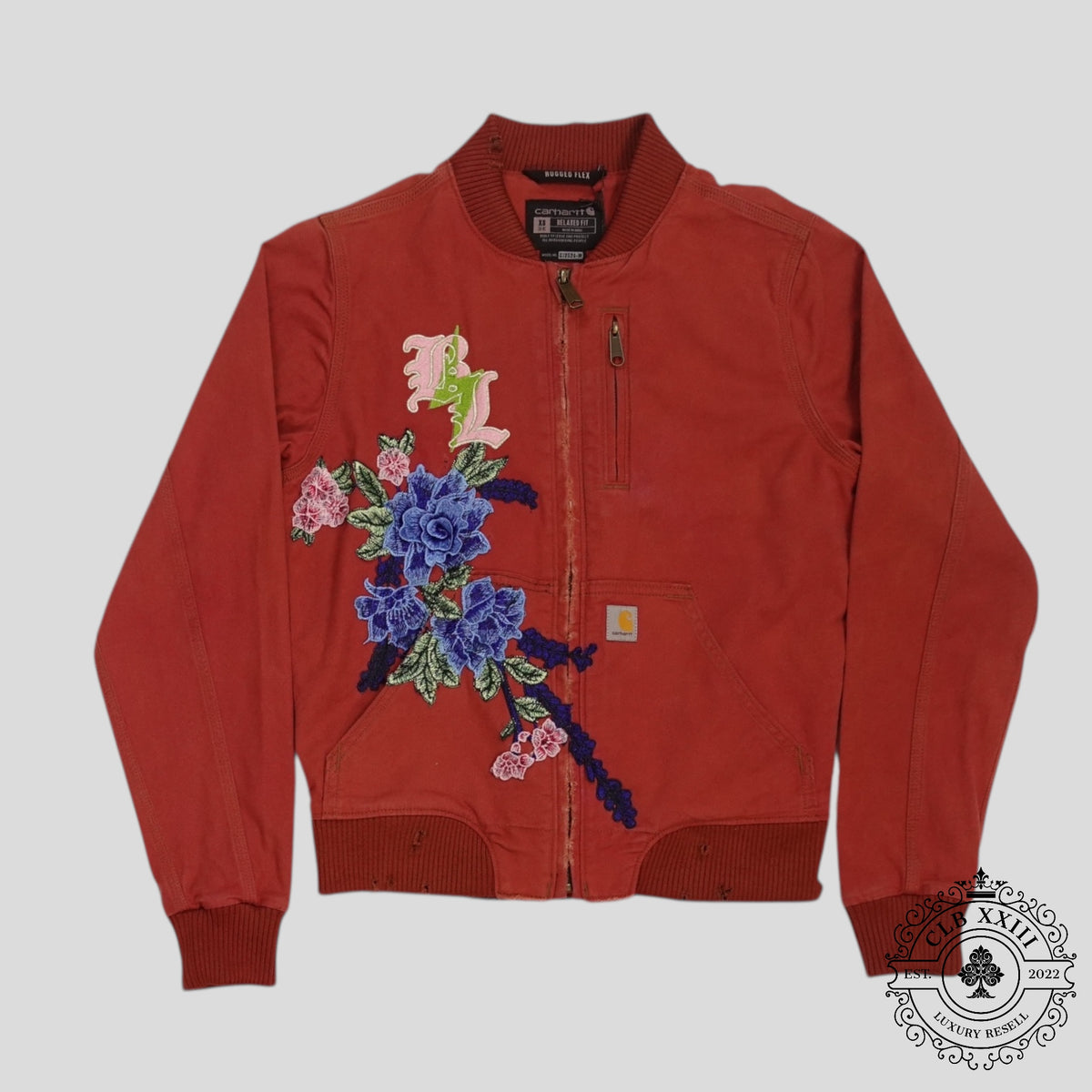 Blind Love Floral Patch Carhartt Jacket