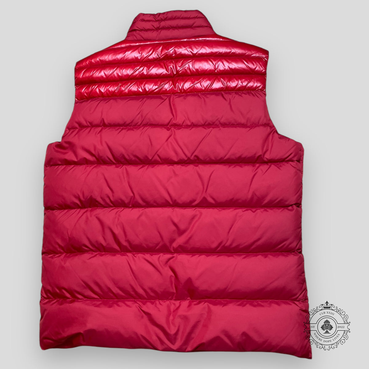 Moncler Puffer Vest in Red