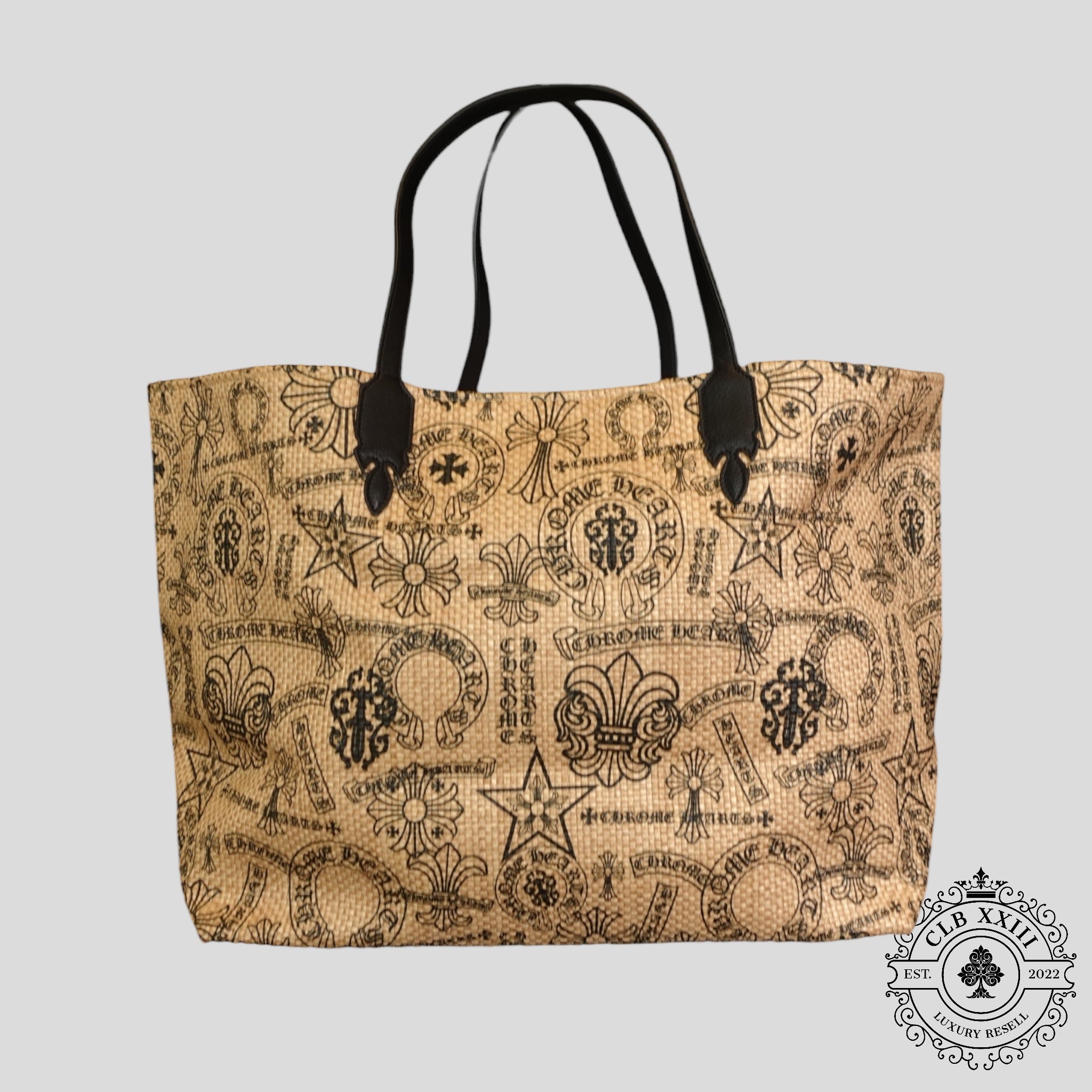 Chrome Hearts Stencil Beach Bag in Tan