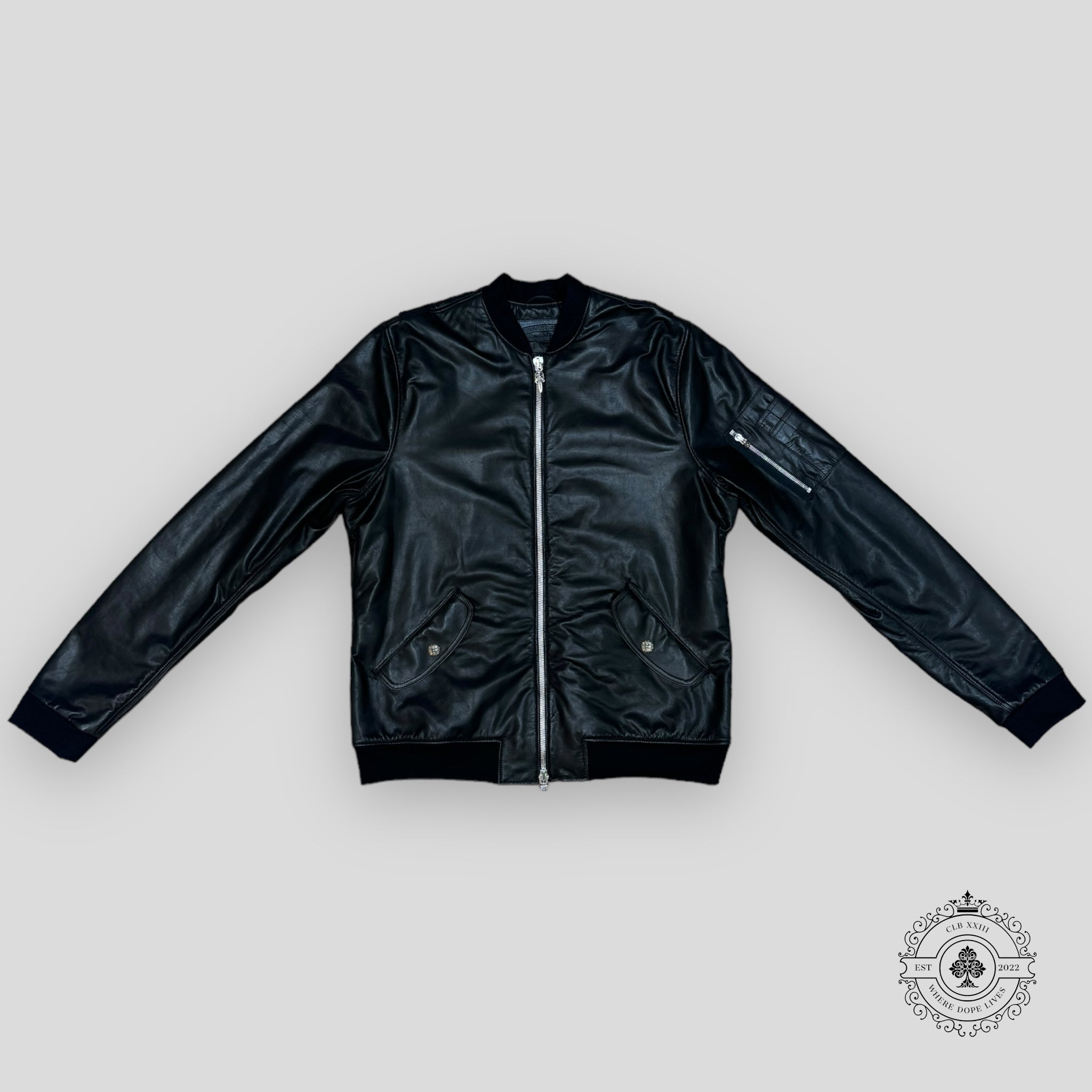 Chrome Hearts Leather Jacket