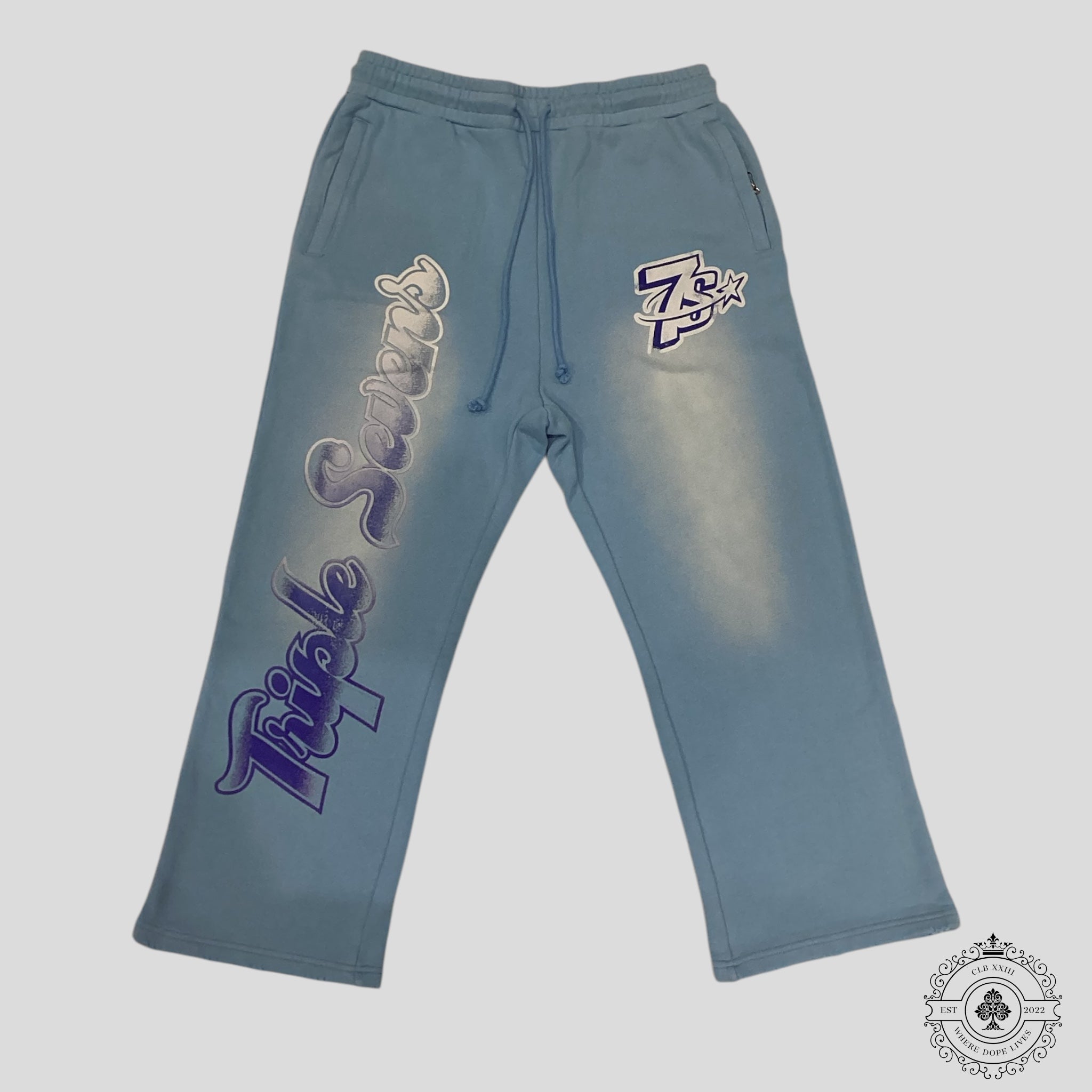Triple Sevens All Star Sweatpants in Blue