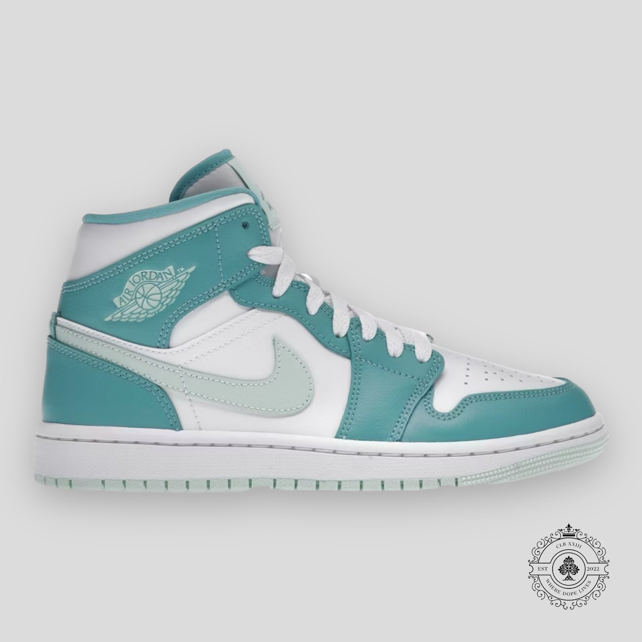 Air Jordan 1 Mid W Washed Teal